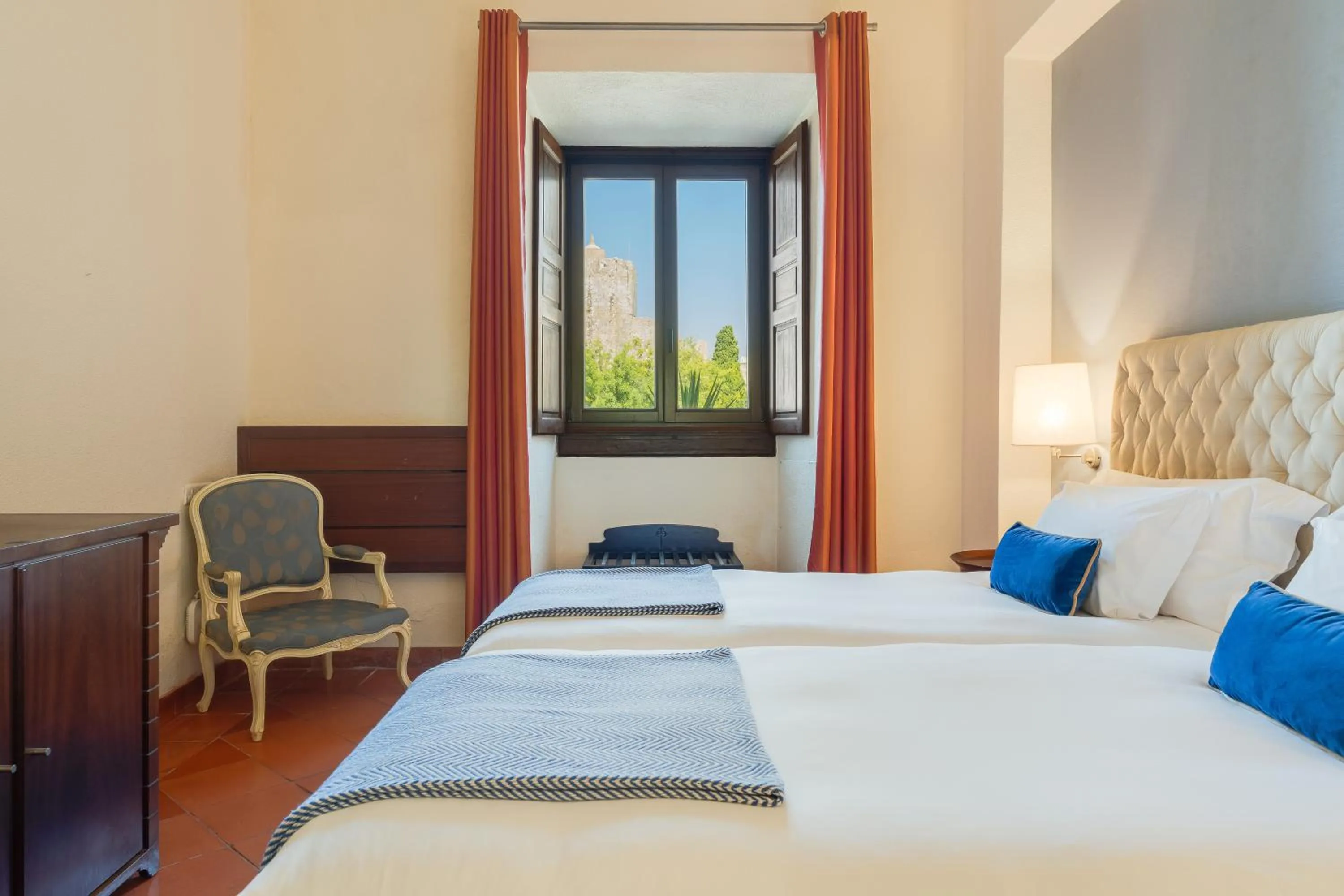 Bed in Pousada Castelo de Palmela