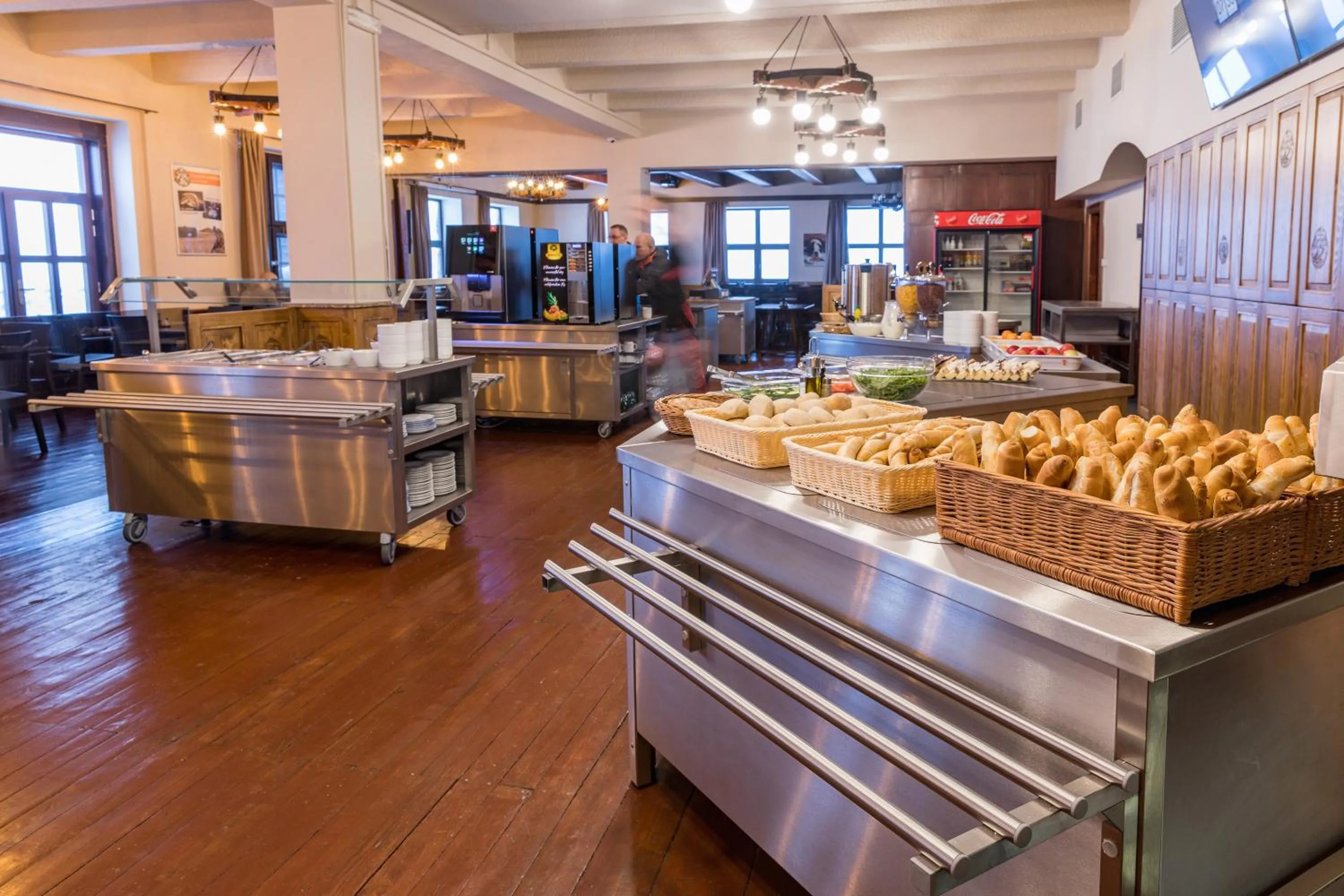 Buffet breakfast in Luční bouda