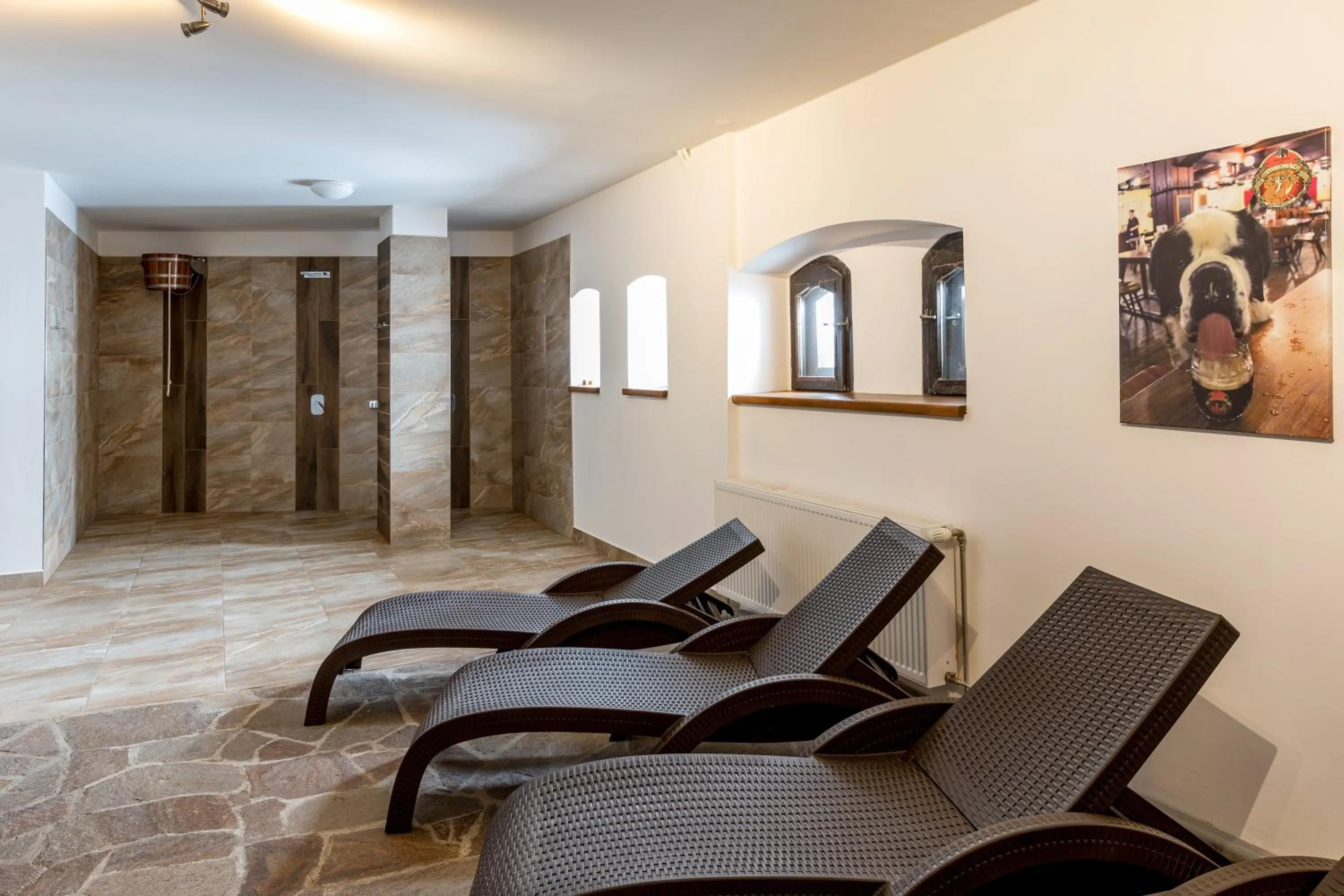 Sauna in Luční bouda