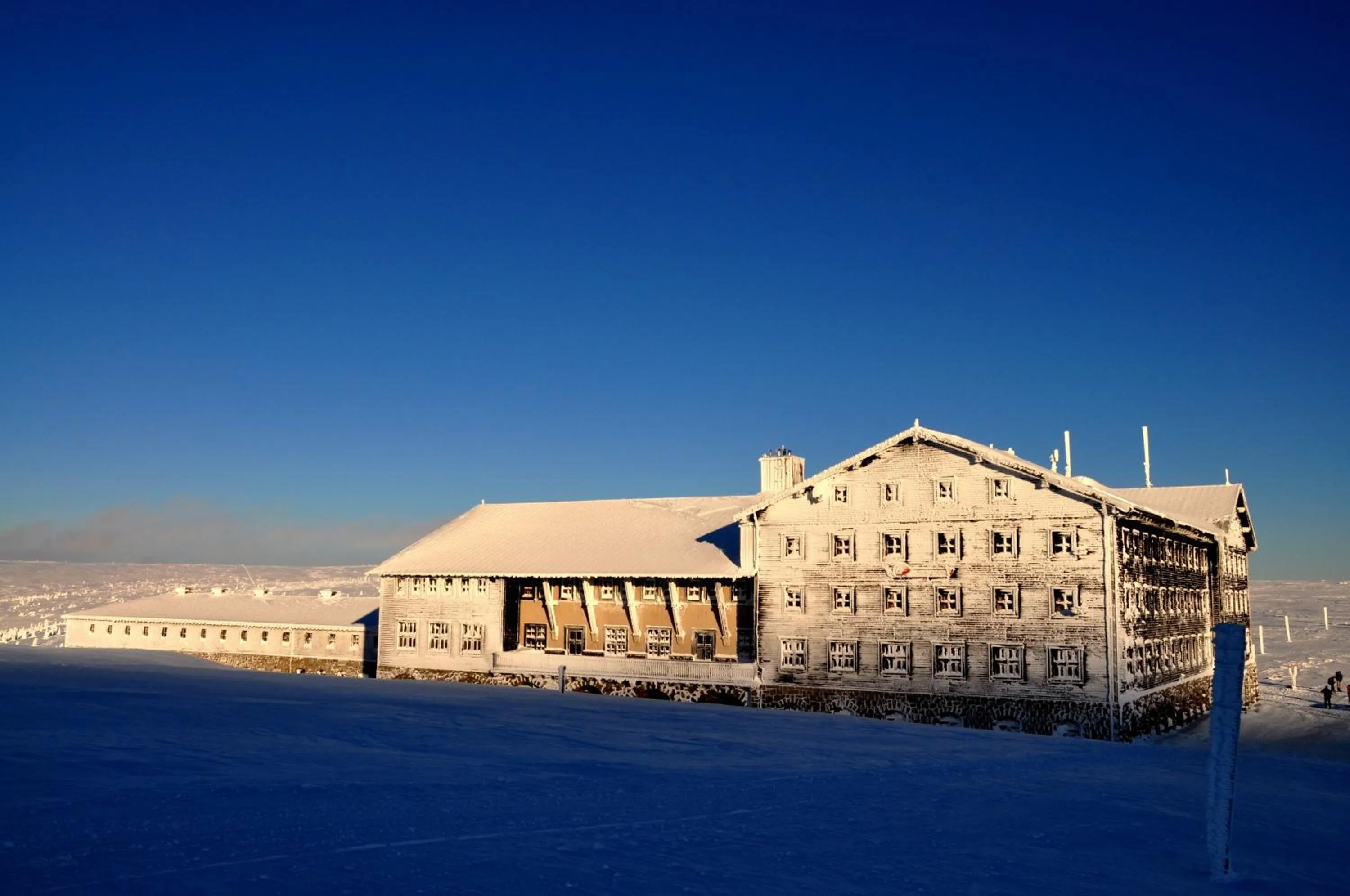 Facade/entrance in Luční bouda