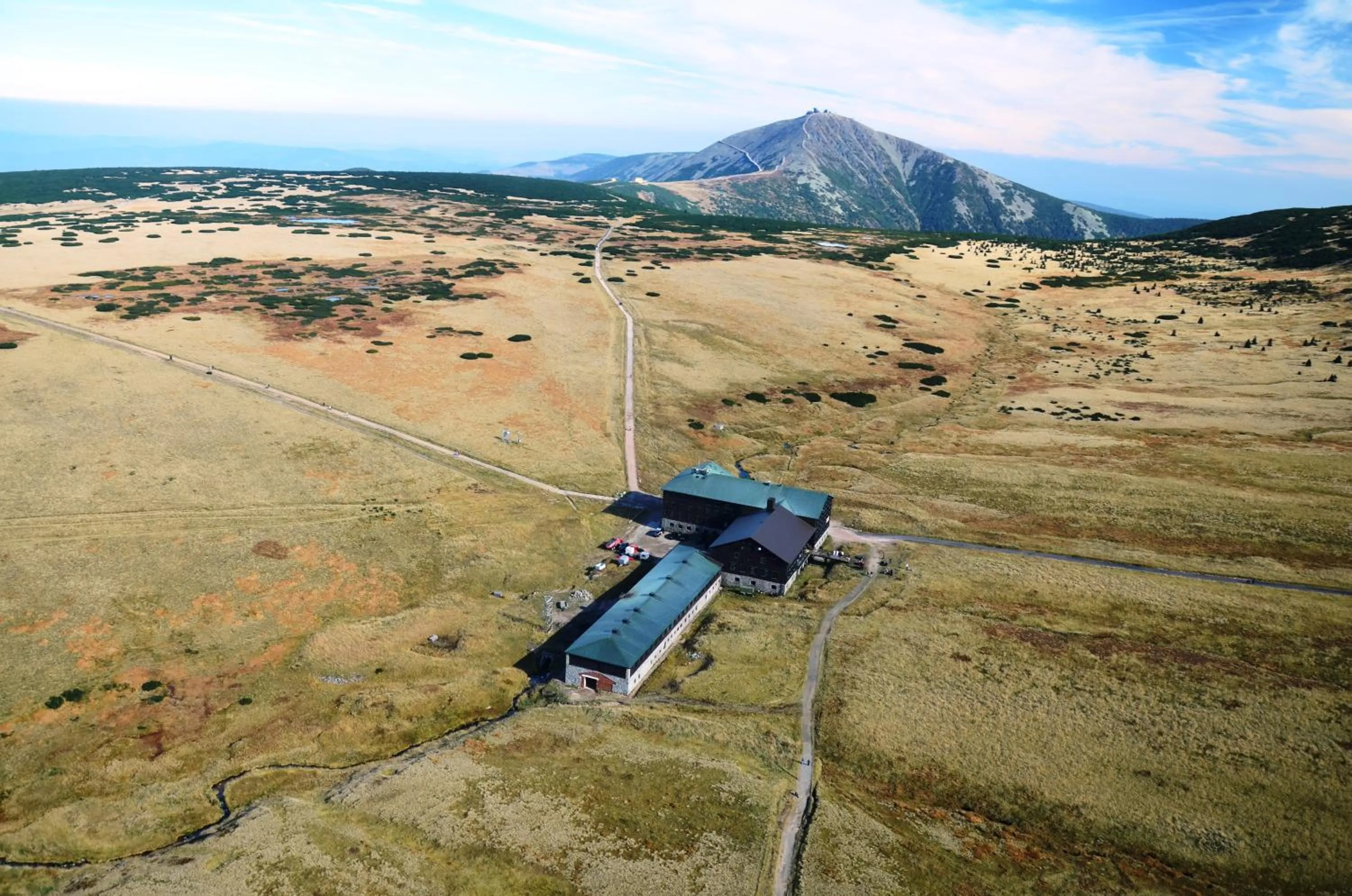 Facade/entrance in Luční bouda