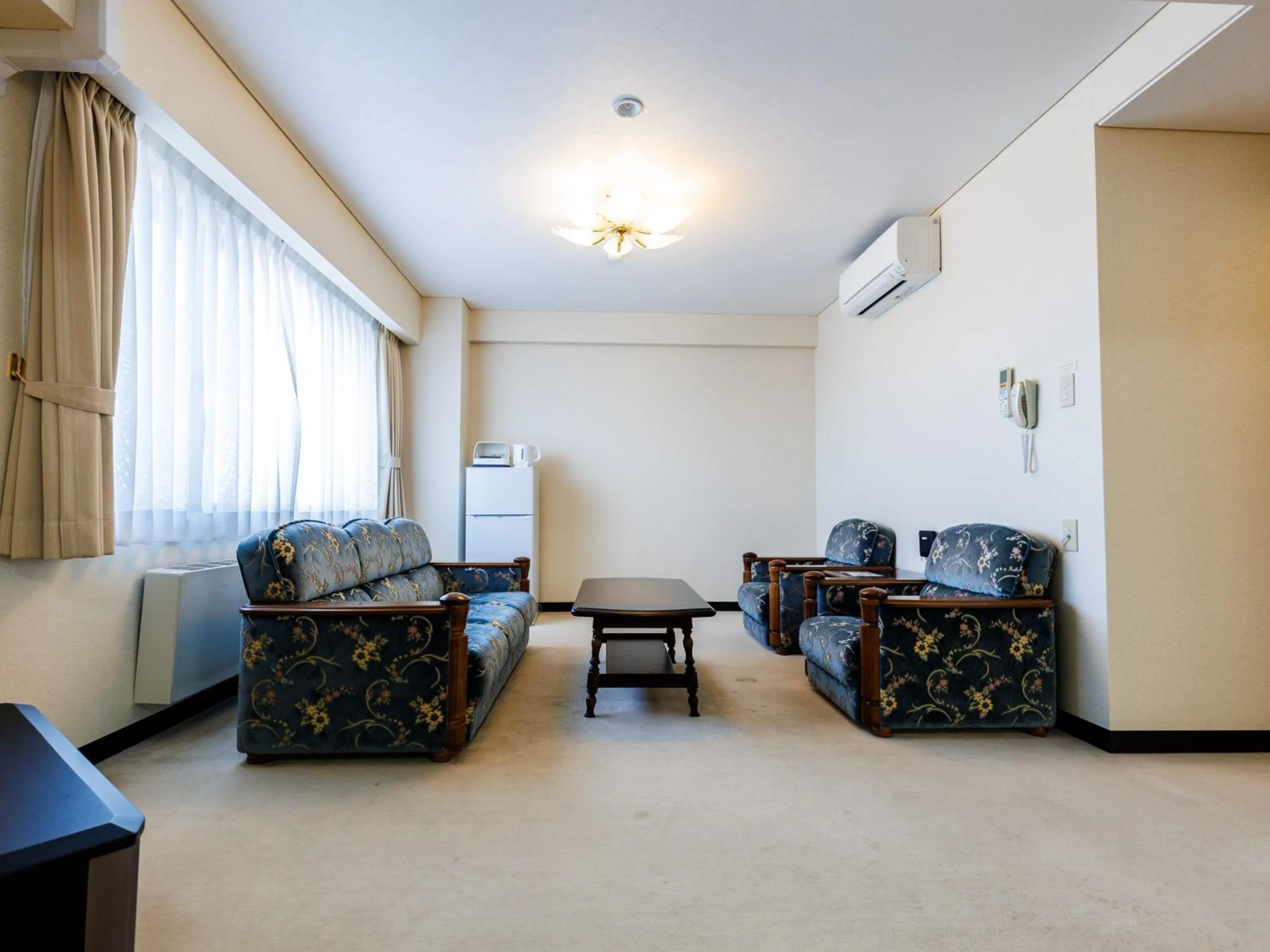 Living room in Tabist Hotel Nemuro Kaiyoutei
