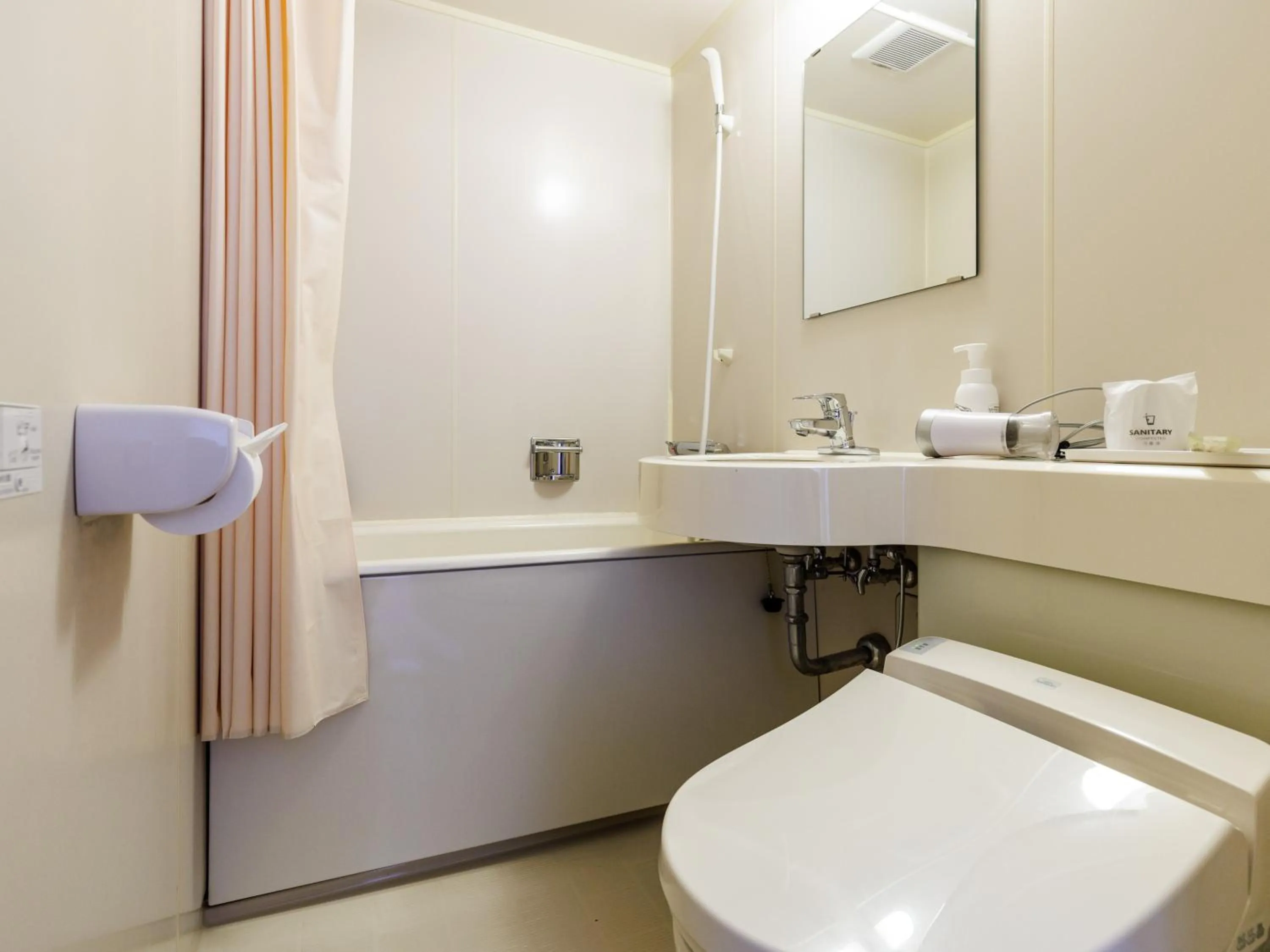 Toilet in Tabist Hotel Nemuro Kaiyoutei