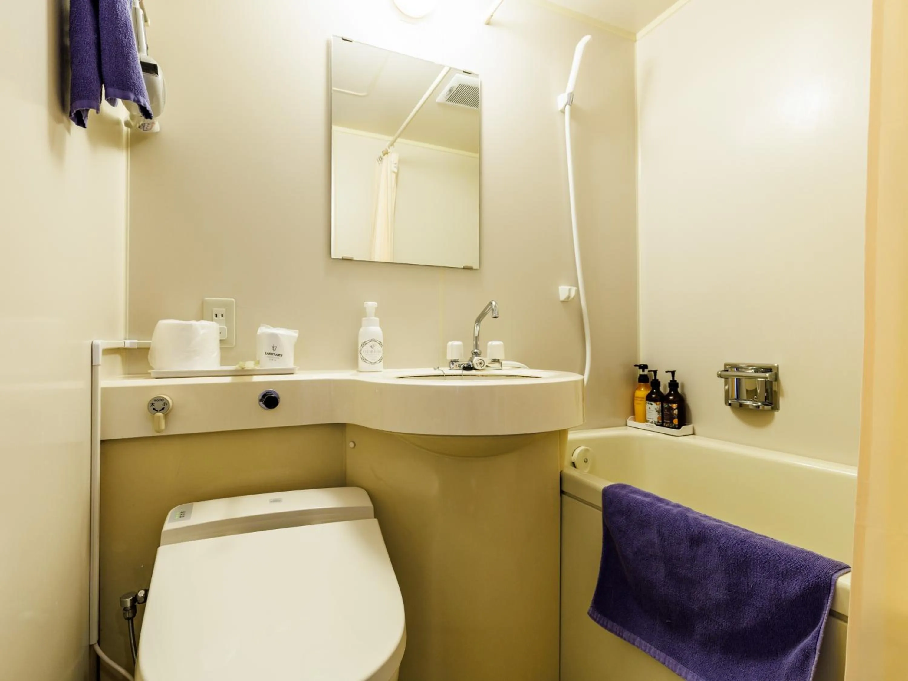 Toilet in Tabist Hotel Nemuro Kaiyoutei