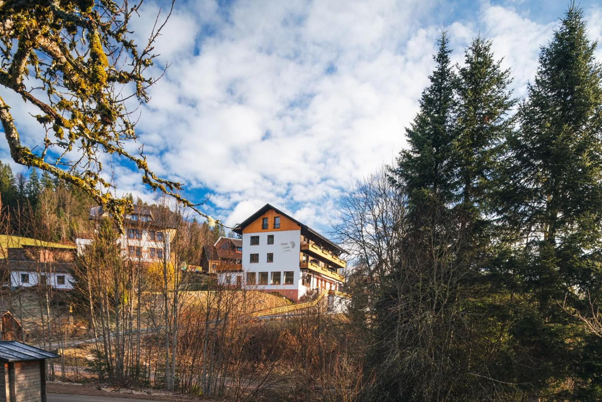 Property building in Boutique Hotel & Apartments Pension Sternen