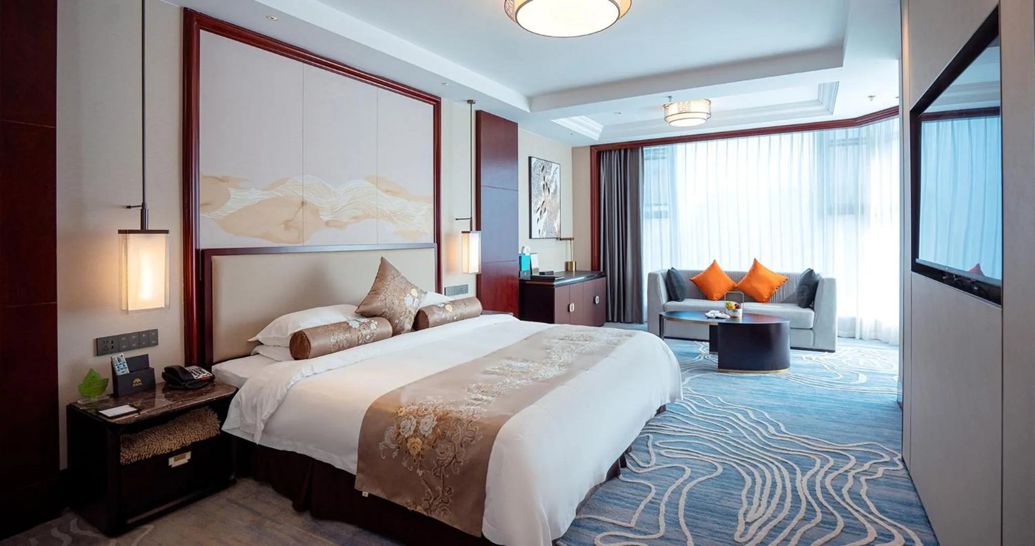 Bedroom, Bed in Yancheng Shuicheng Hotel