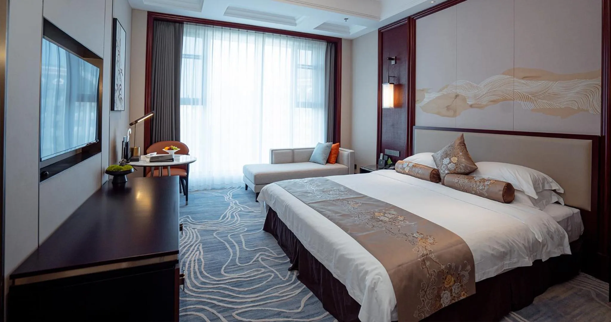 Bedroom, Bed in Yancheng Shuicheng Hotel