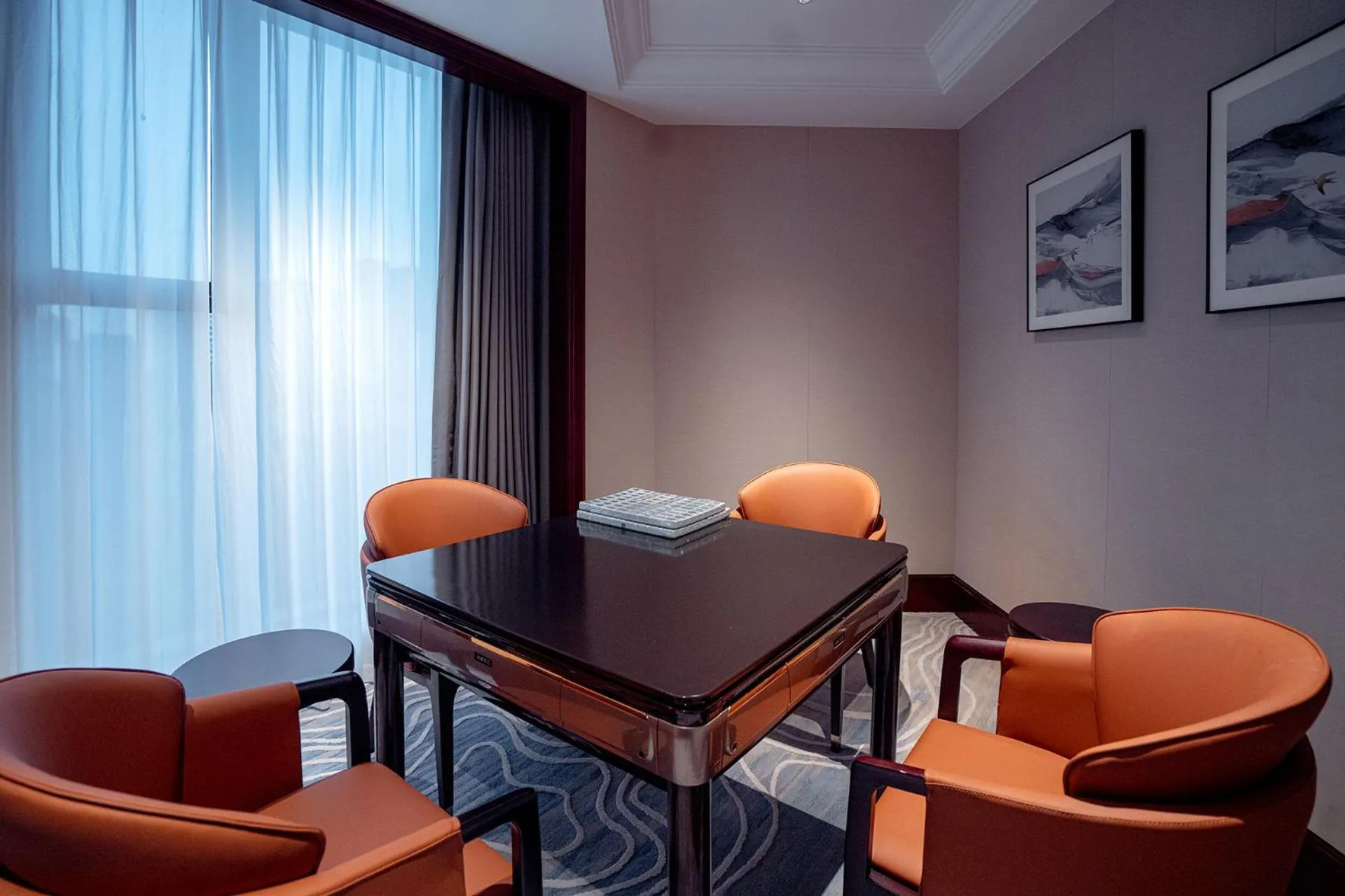 Seating area in Yancheng Shuicheng Hotel