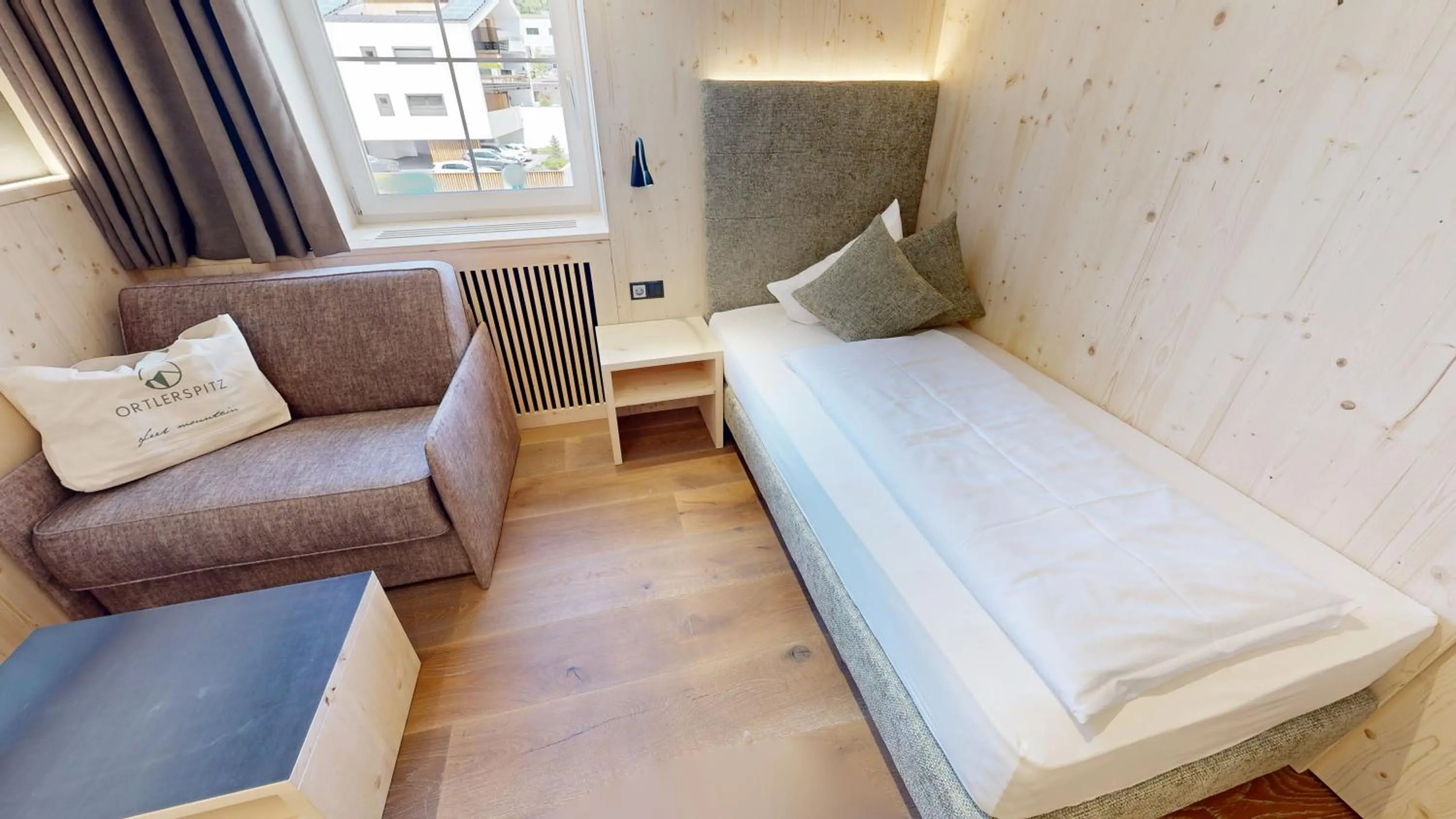 Photo of the whole room, Bed in Vital Hotel Ortlerspitz