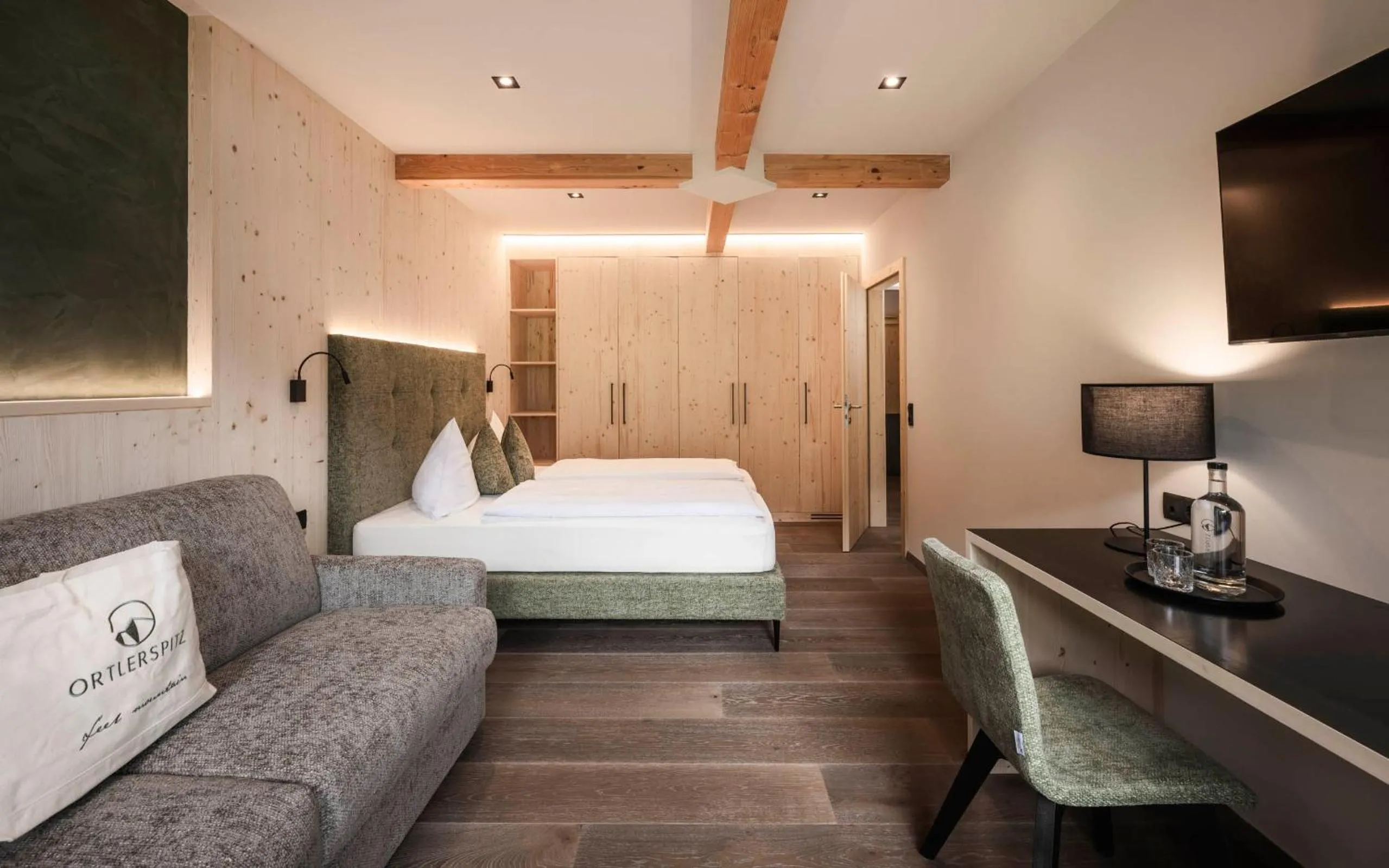 Bed in Vital Hotel Ortlerspitz