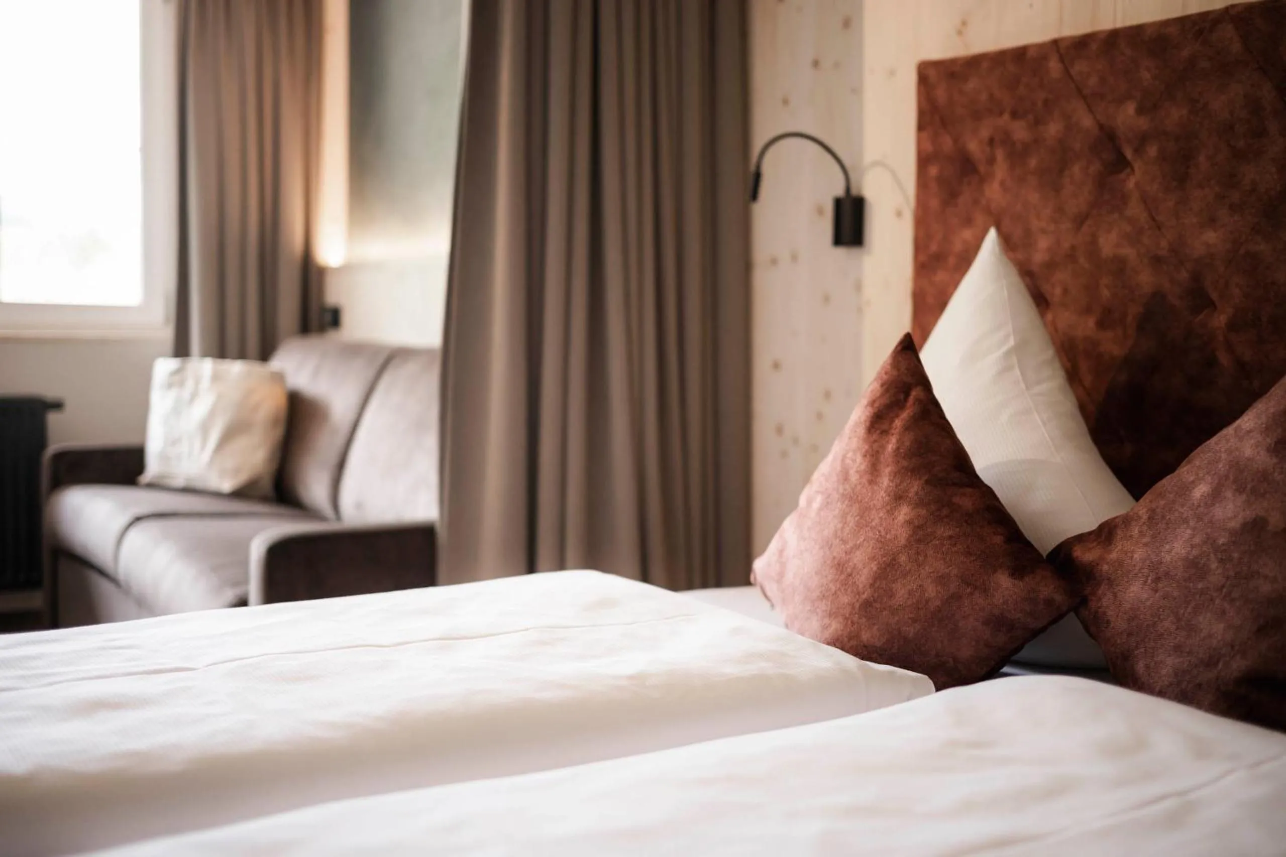 Bed in Vital Hotel Ortlerspitz