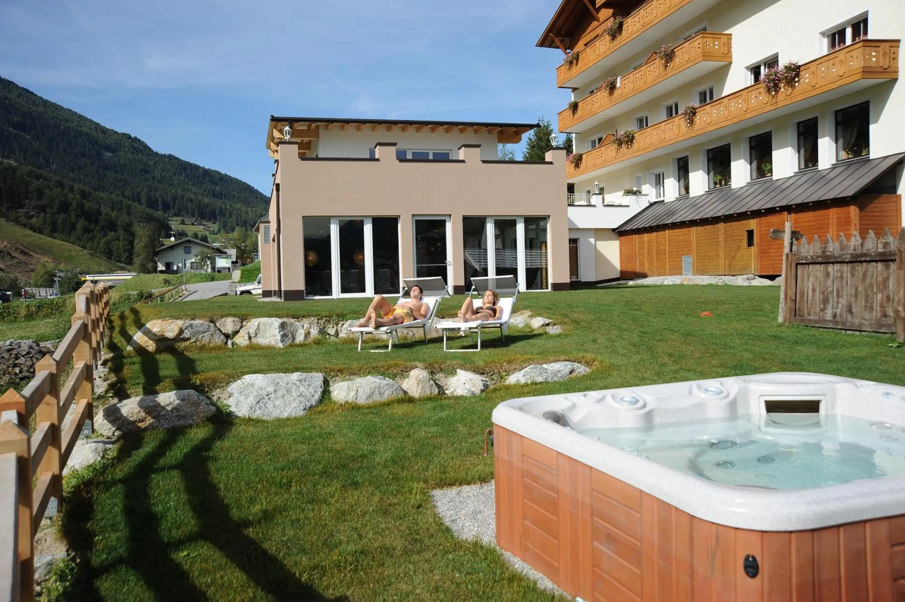 Spa and wellness centre/facilities in Vital Hotel Ortlerspitz