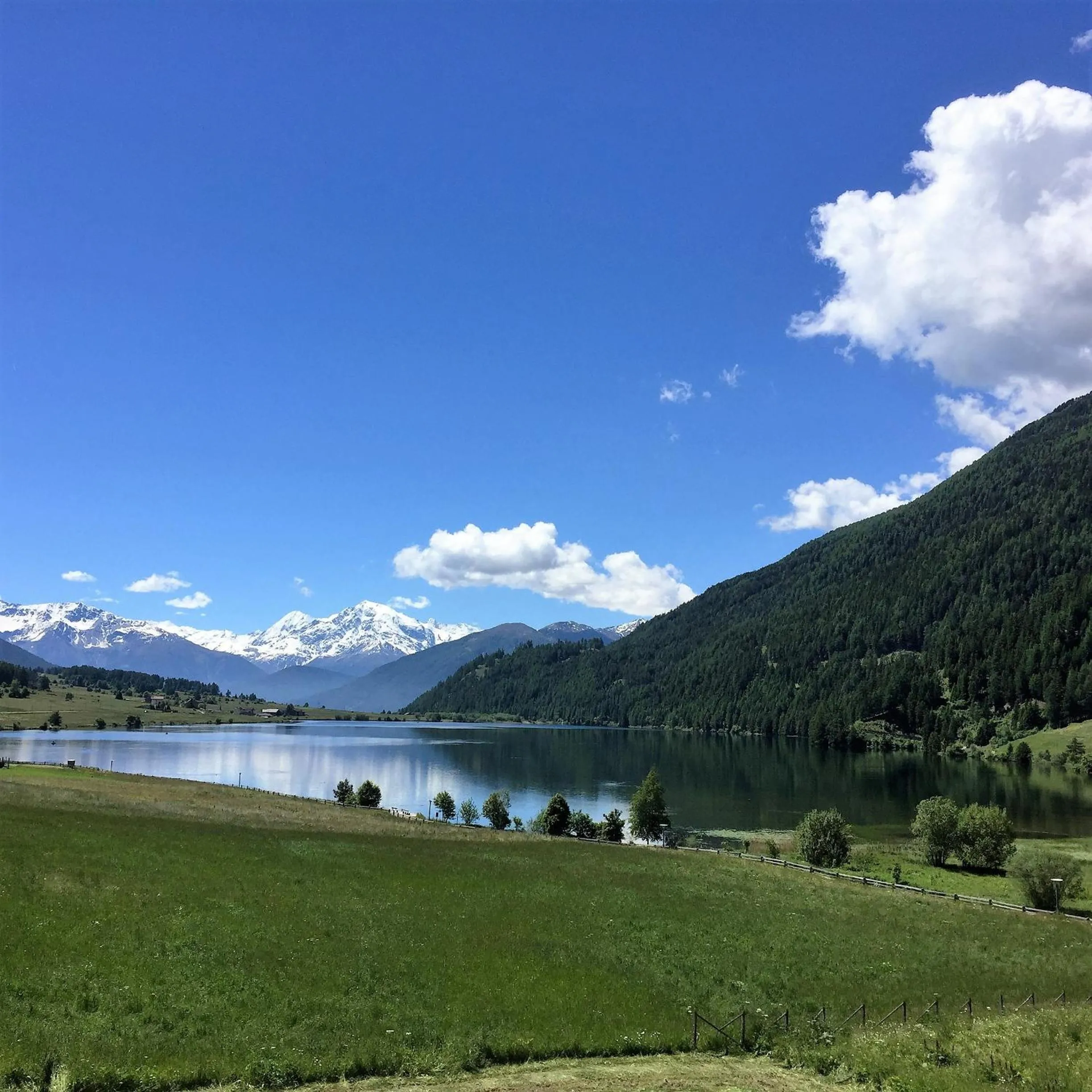 Lake view in Vital Hotel Ortlerspitz