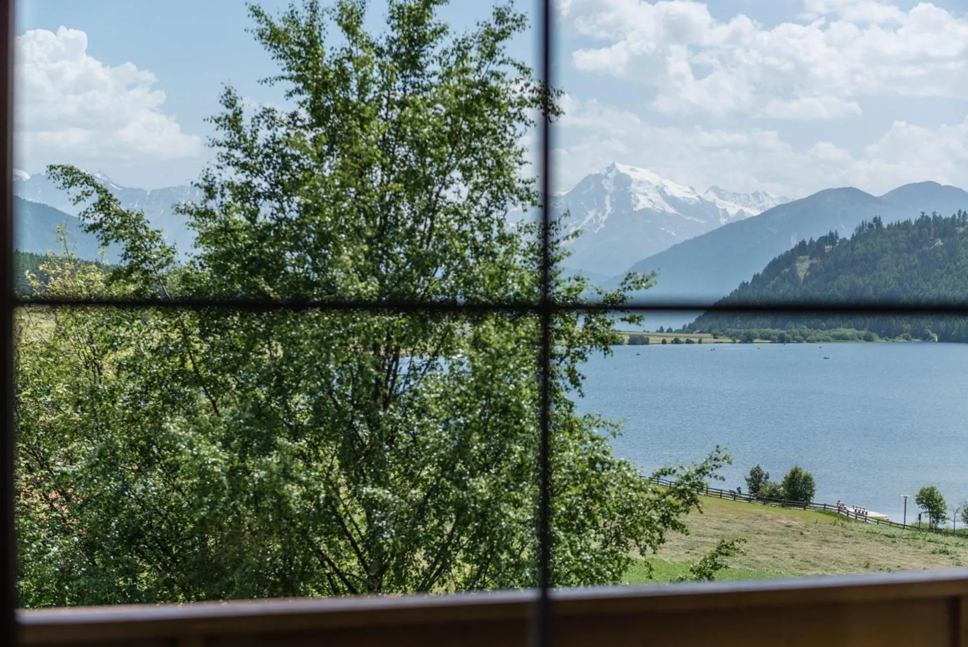 Lake view in Vital Hotel Ortlerspitz