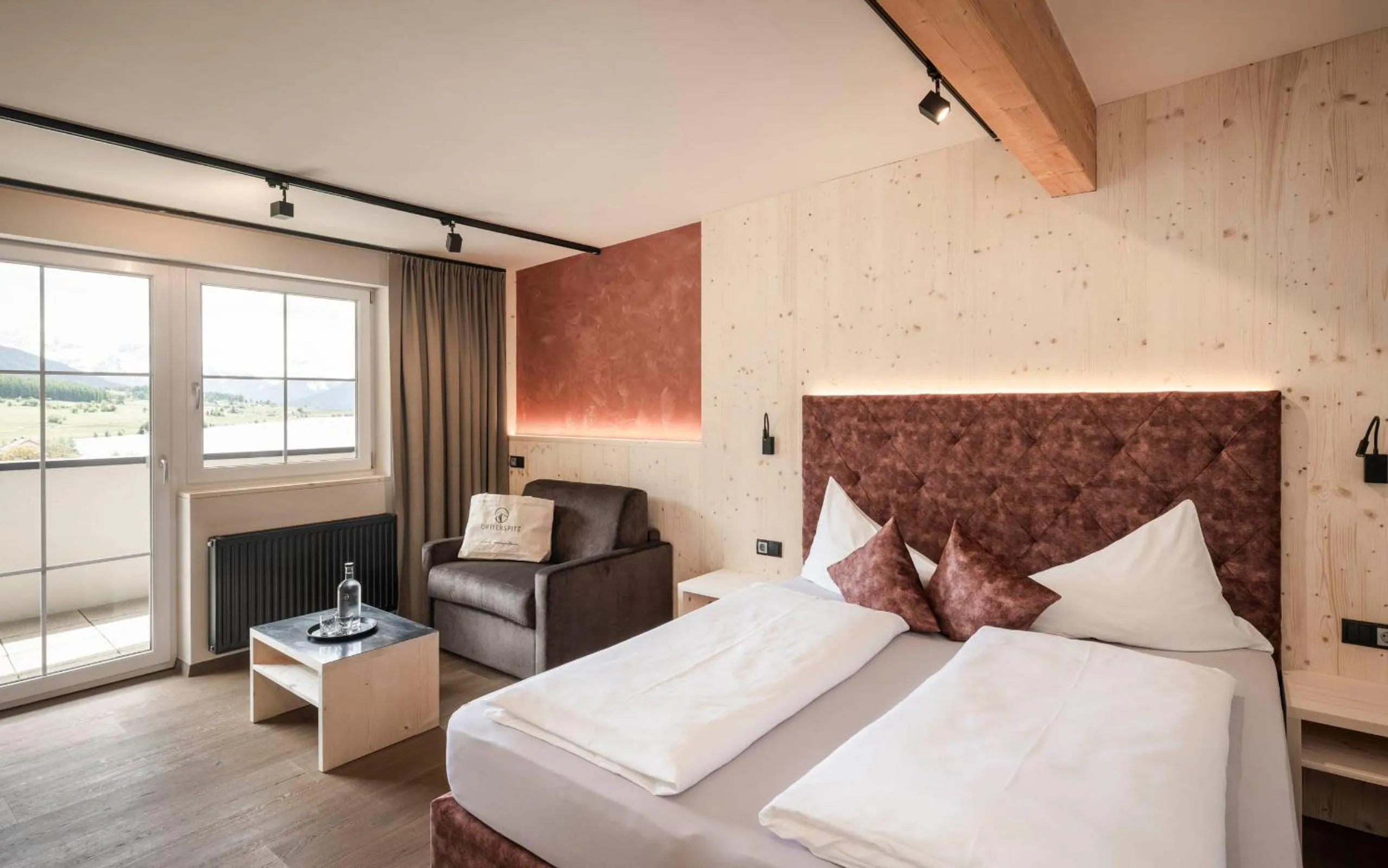Bed in Vital Hotel Ortlerspitz