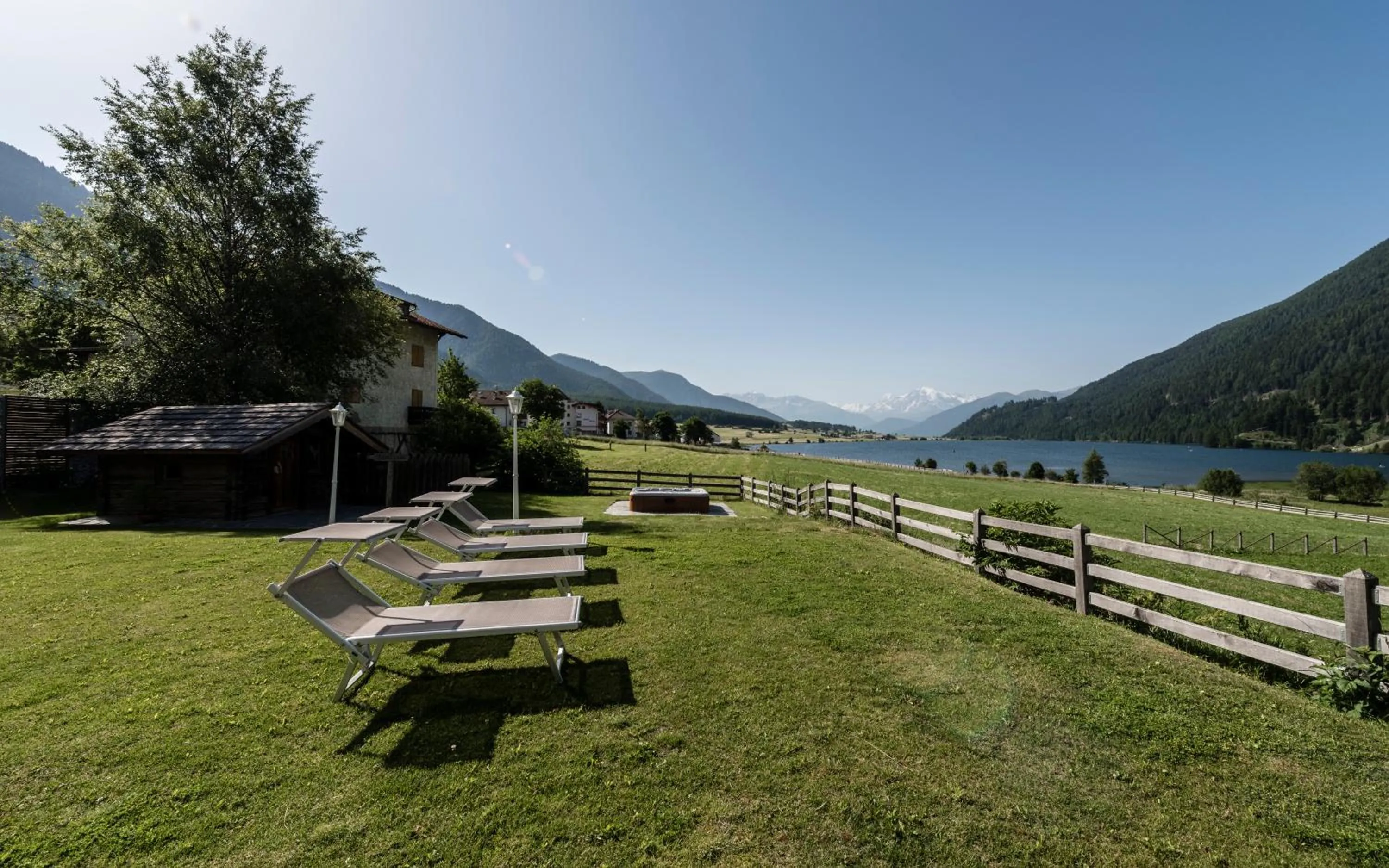 Garden in Vital Hotel Ortlerspitz