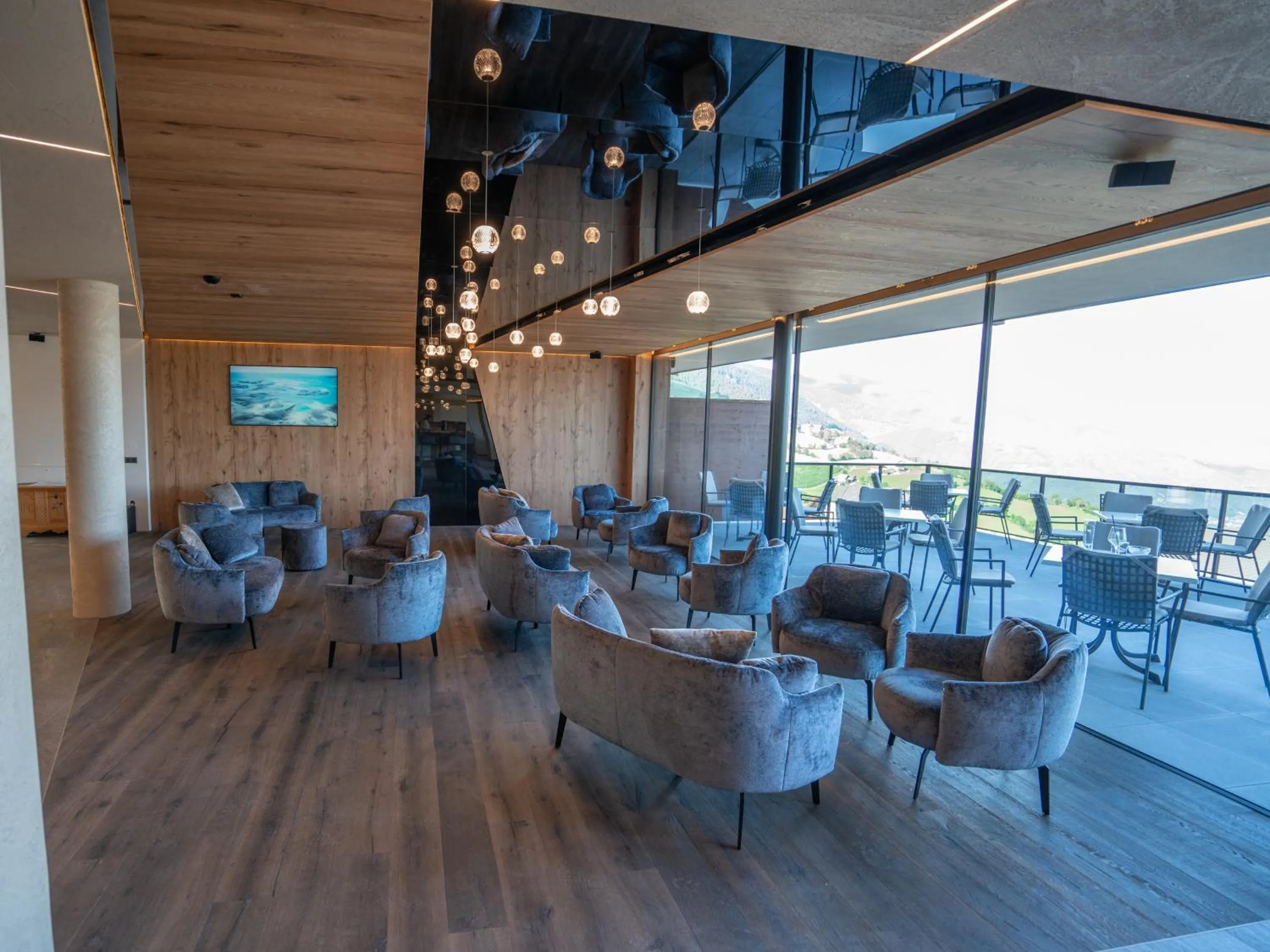 Lobby or reception in Hotel Purvita by Oberlechner