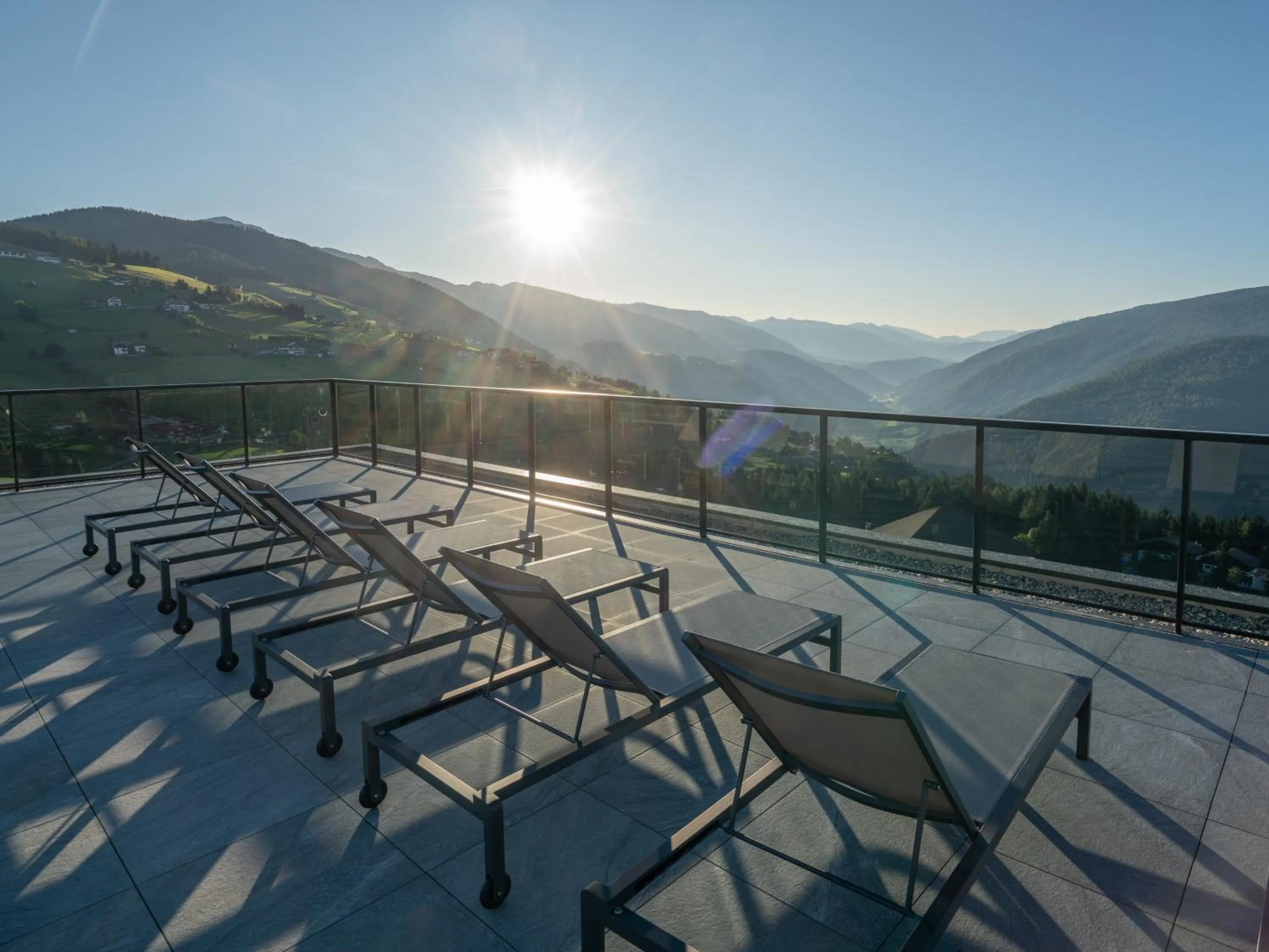 sunbed in Hotel Purvita by Oberlechner