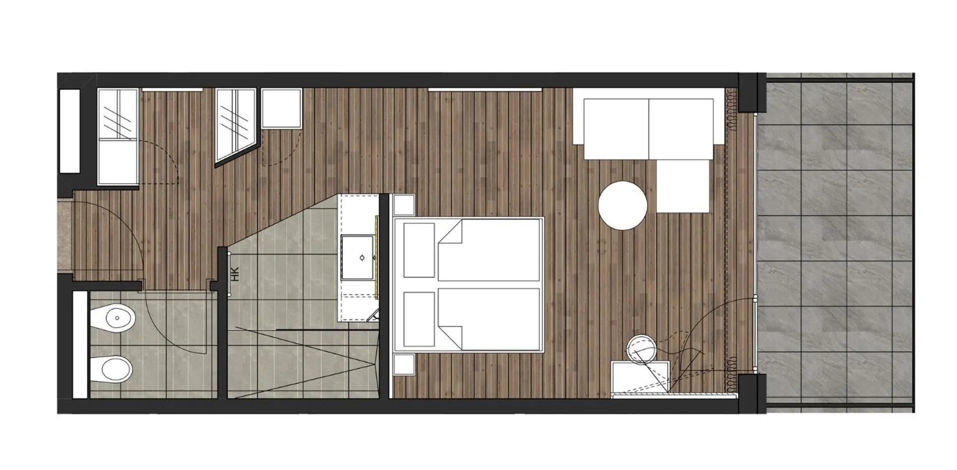 Floor plan in Hotel Purvita by Oberlechner