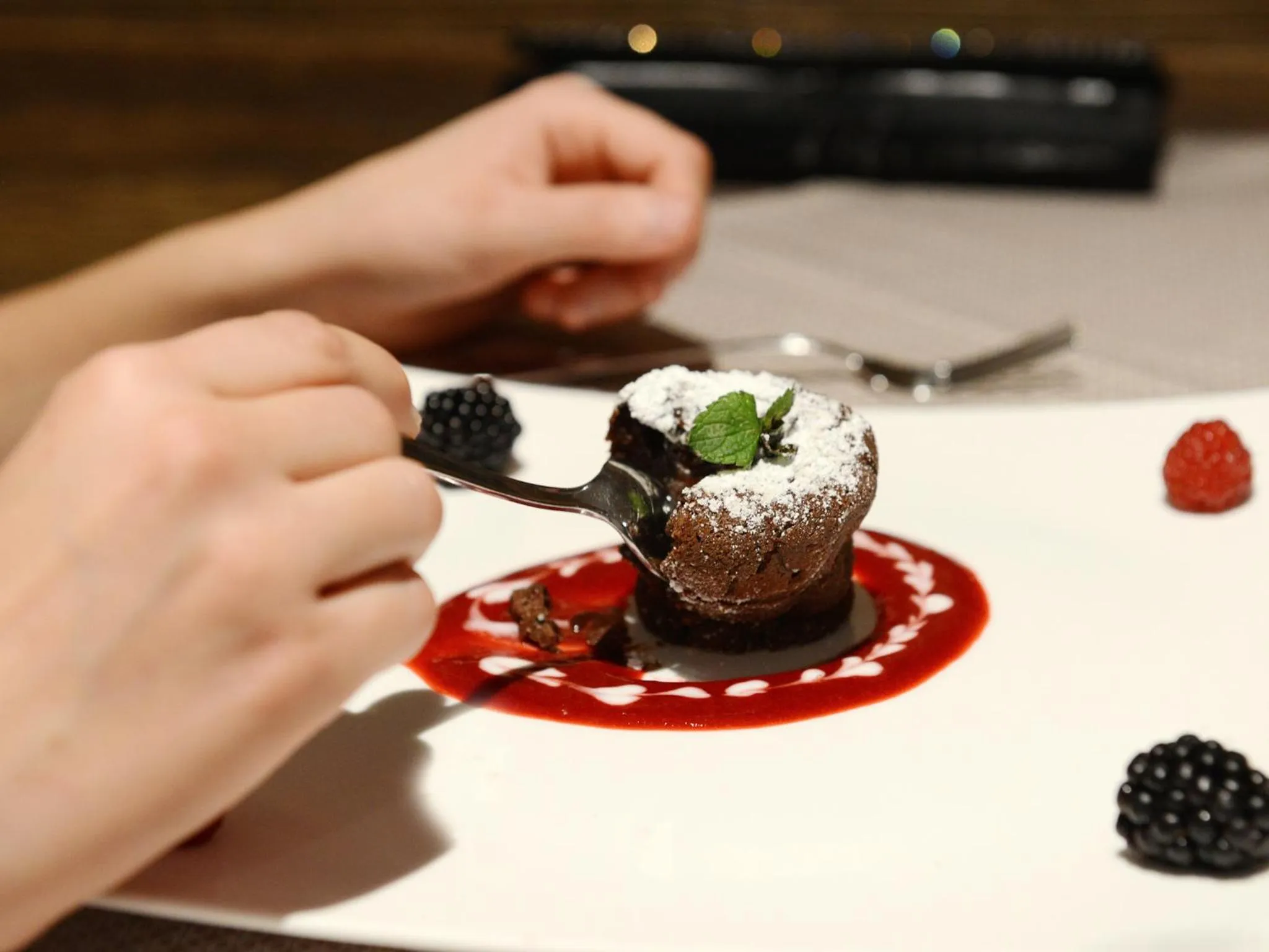 Food close-up in Hotel Purvita by Oberlechner