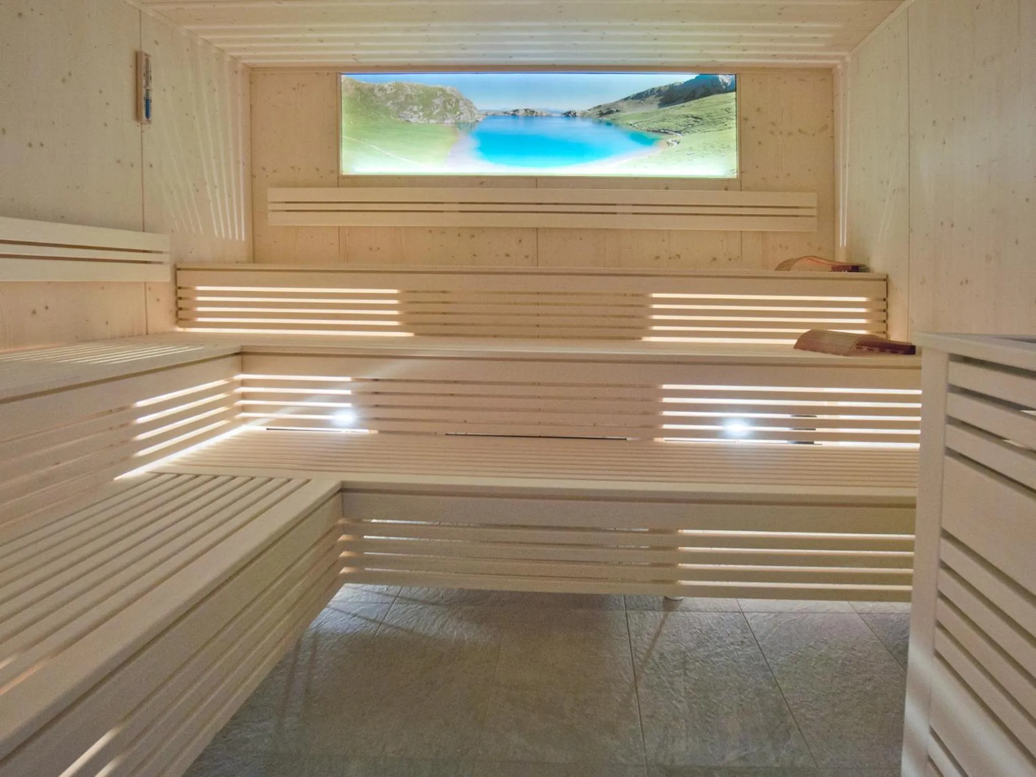 Sauna in Hotel Purvita by Oberlechner