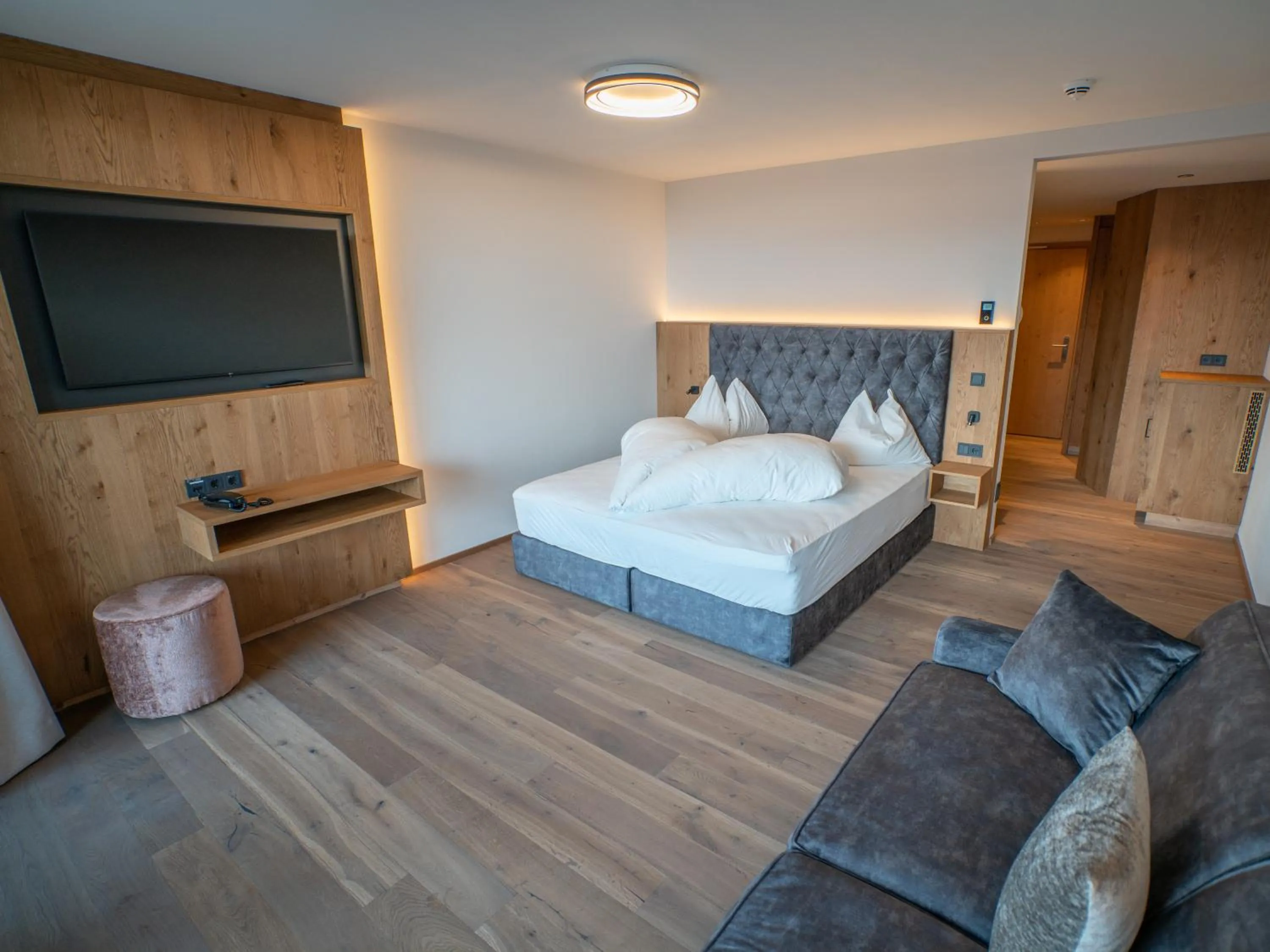 Bedroom, Bed in Hotel Purvita by Oberlechner