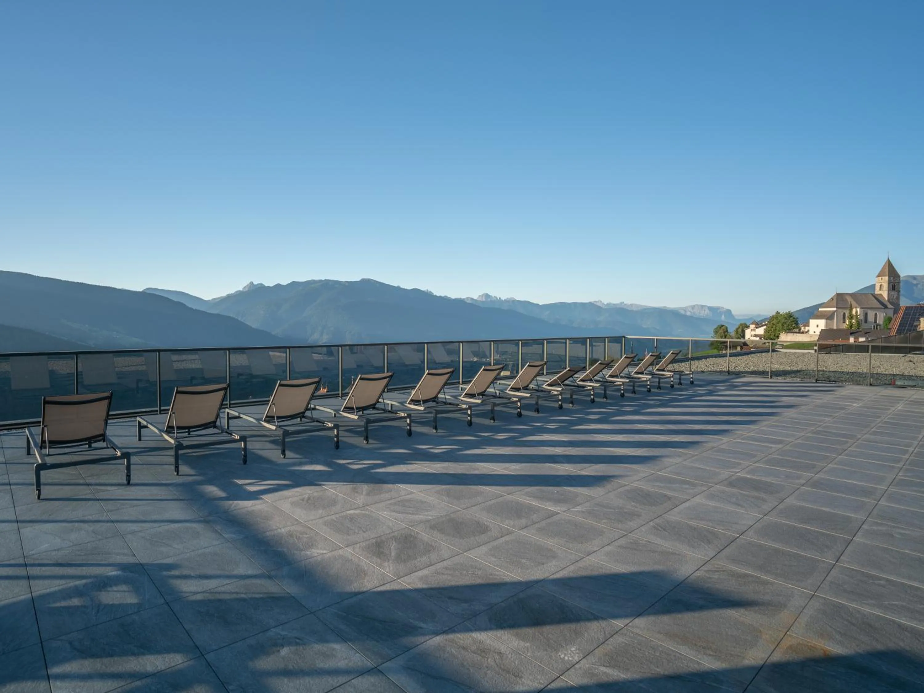 Balcony/Terrace in Hotel Purvita by Oberlechner