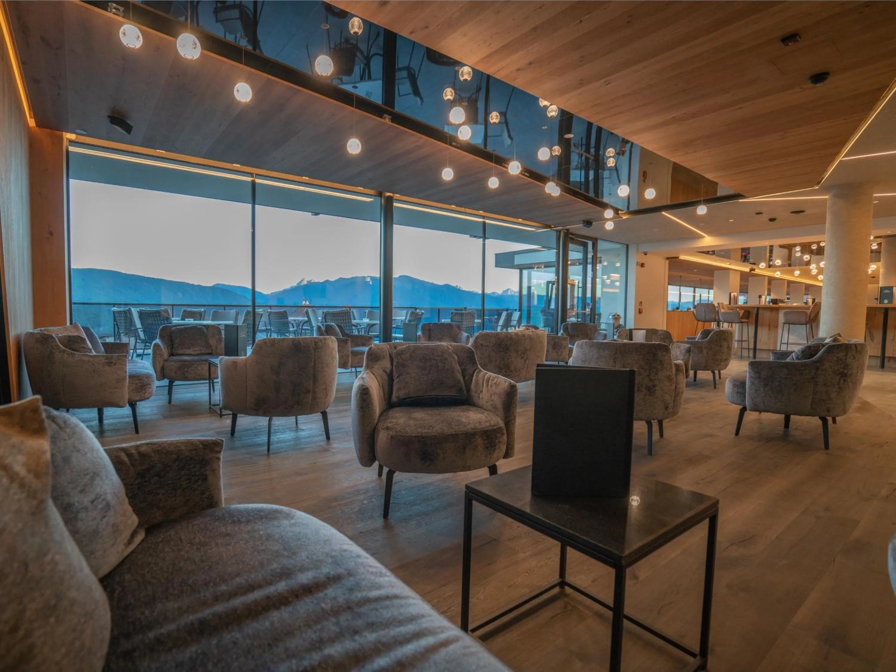 Lobby or reception in Hotel Purvita by Oberlechner