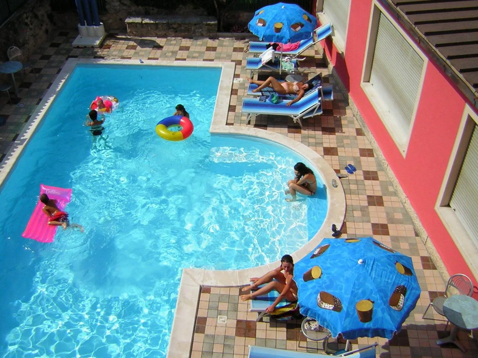 Aqua park in Albergo Neni