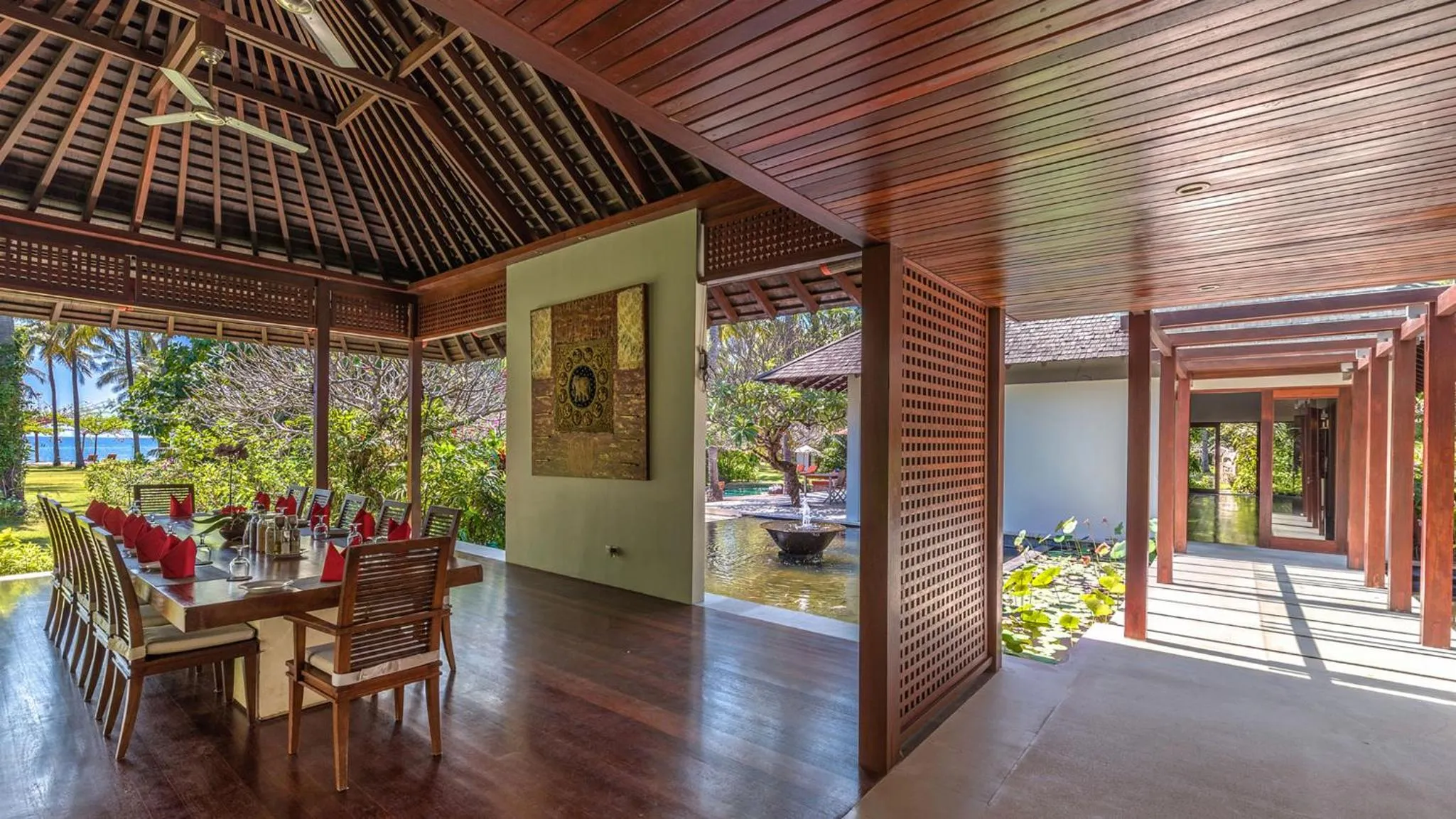 Seating area in The Anandita by Elite Havens