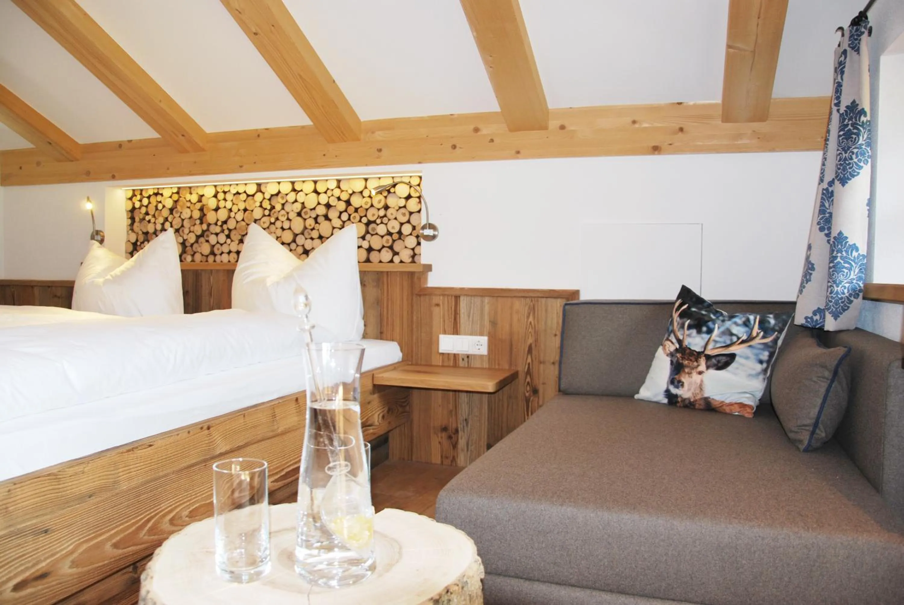 Photo of the whole room, Bed in s´Quartier am Schliersee