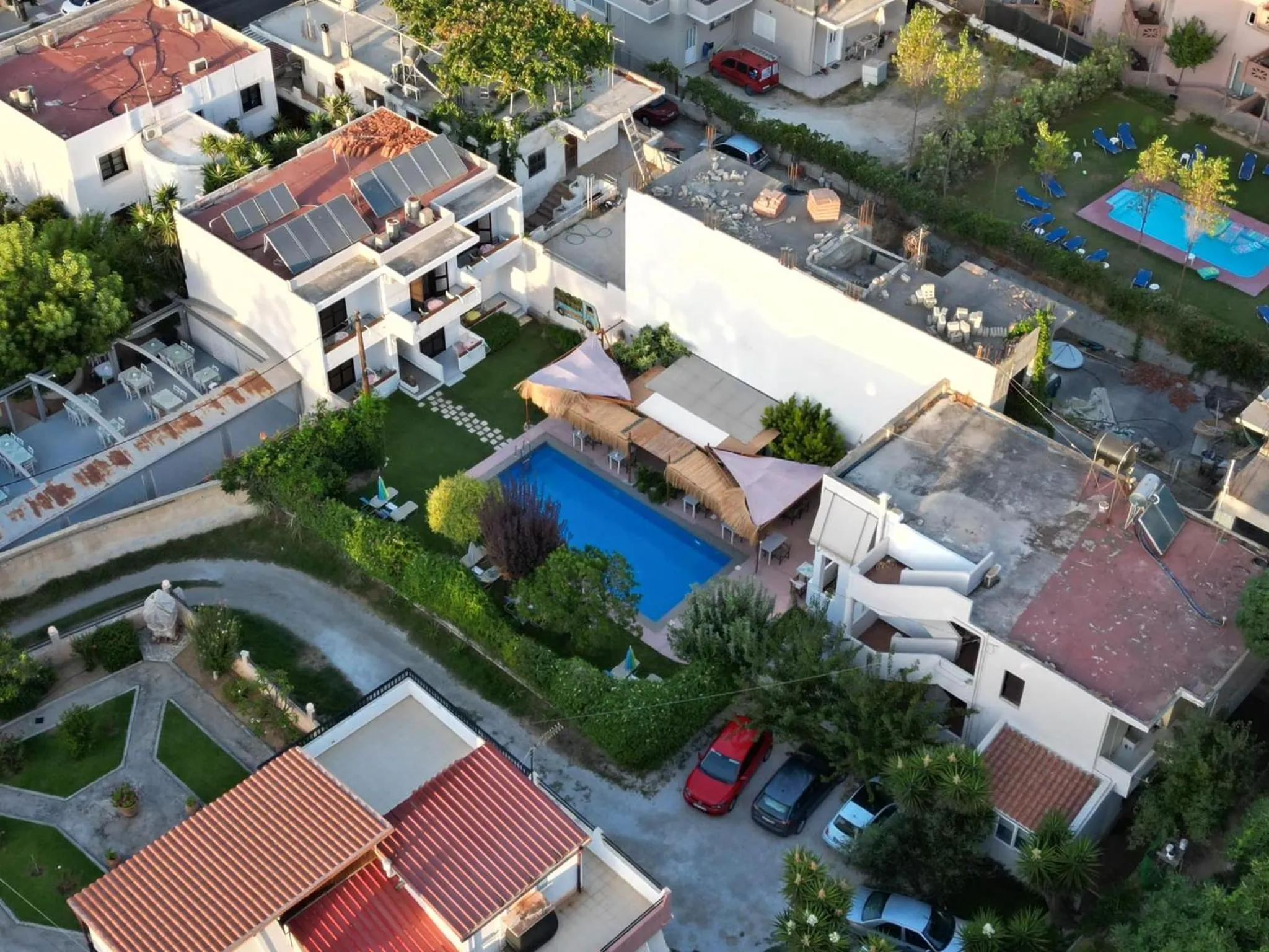 Bird's eye view in Tree of Life Art Hotel