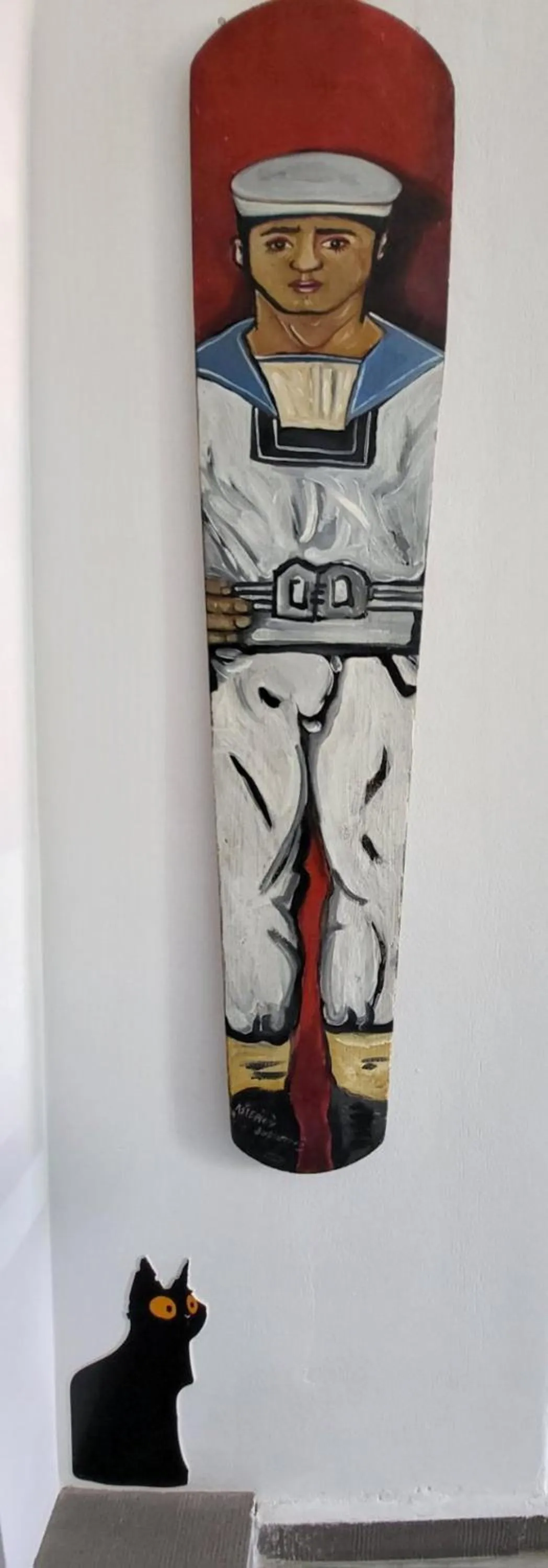 Decorative detail in Tree of Life Art Hotel