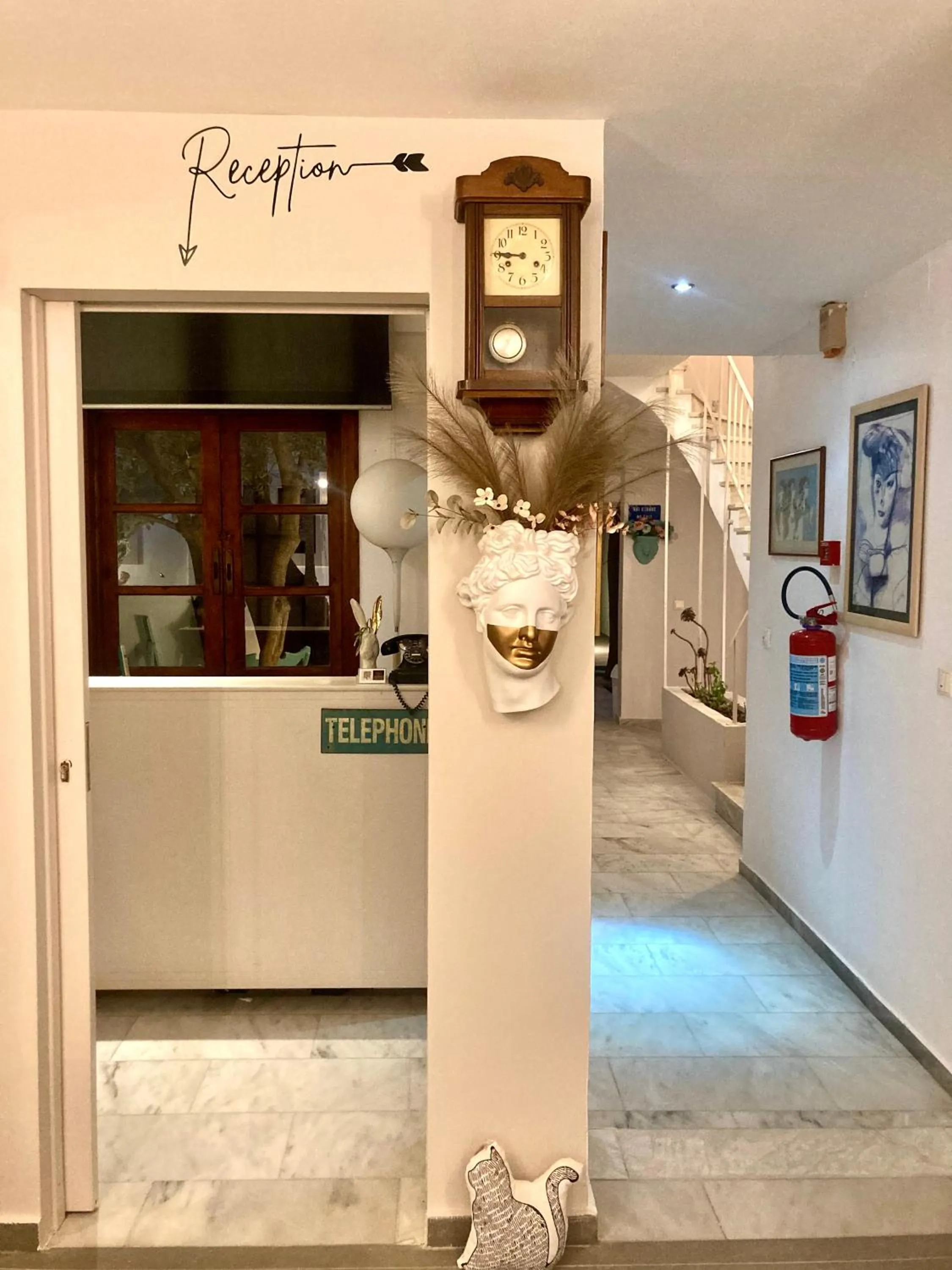 Lobby or reception in Tree of Life Art Hotel