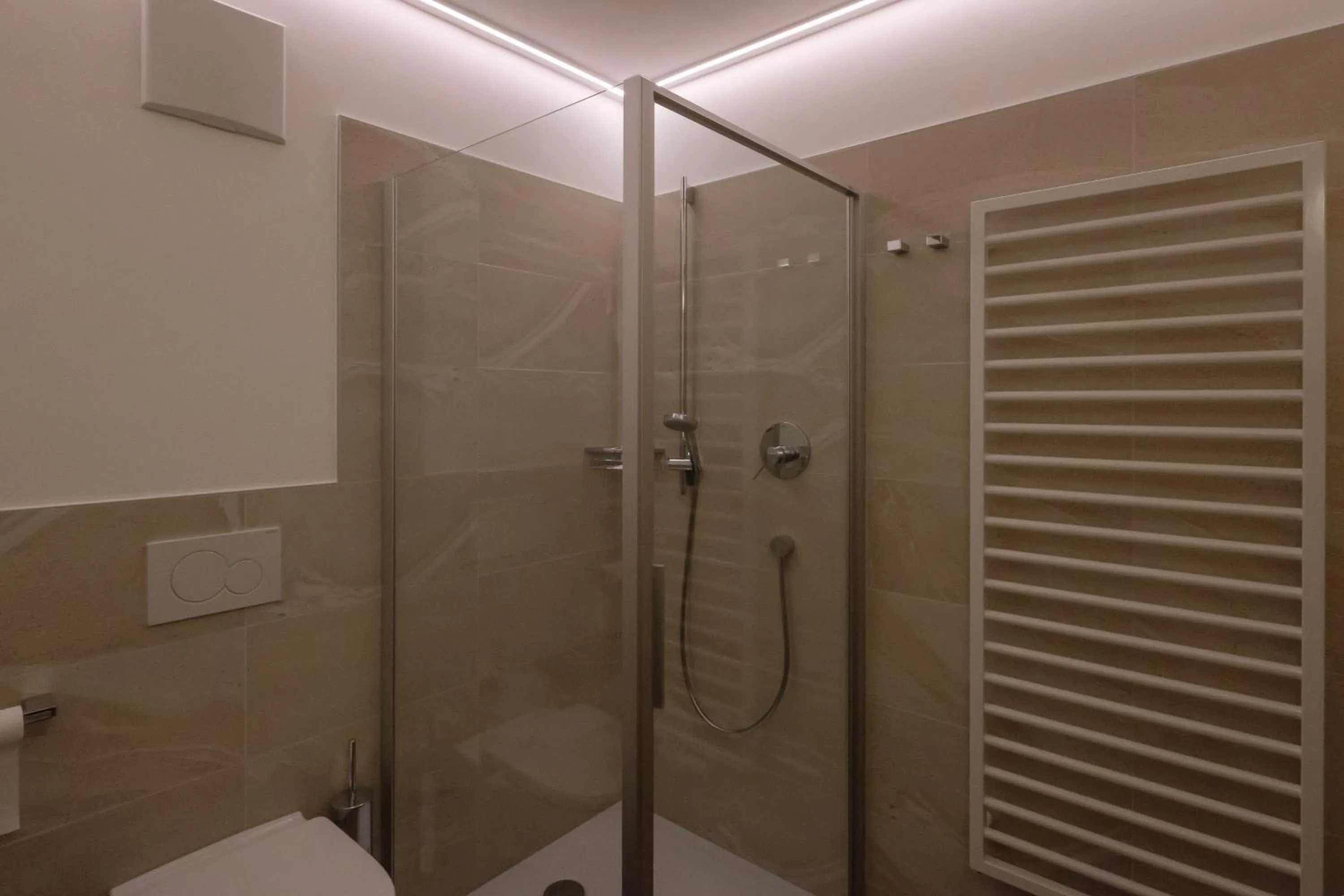 Shower in Gasthof Löwen