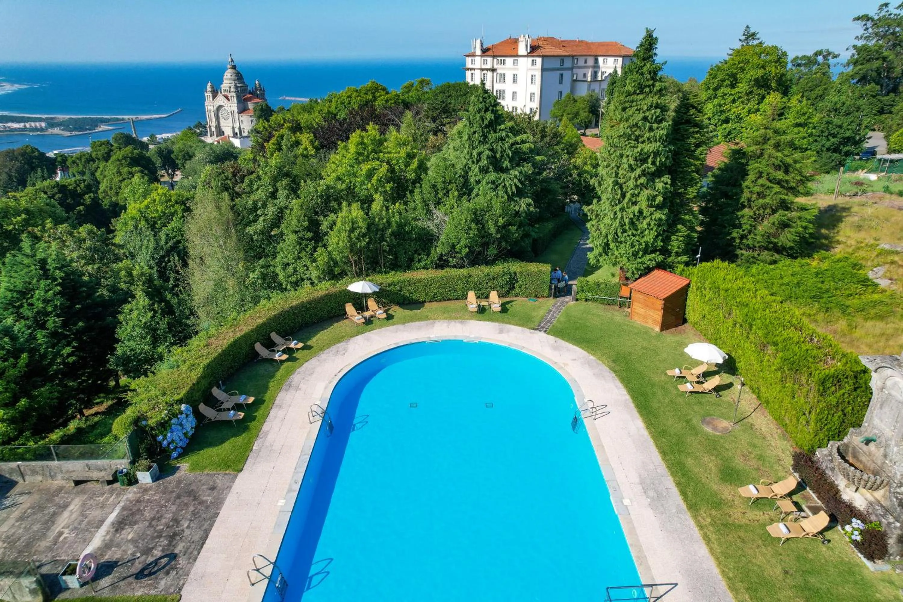 Swimming pool in Pousada de Viana do Castelo