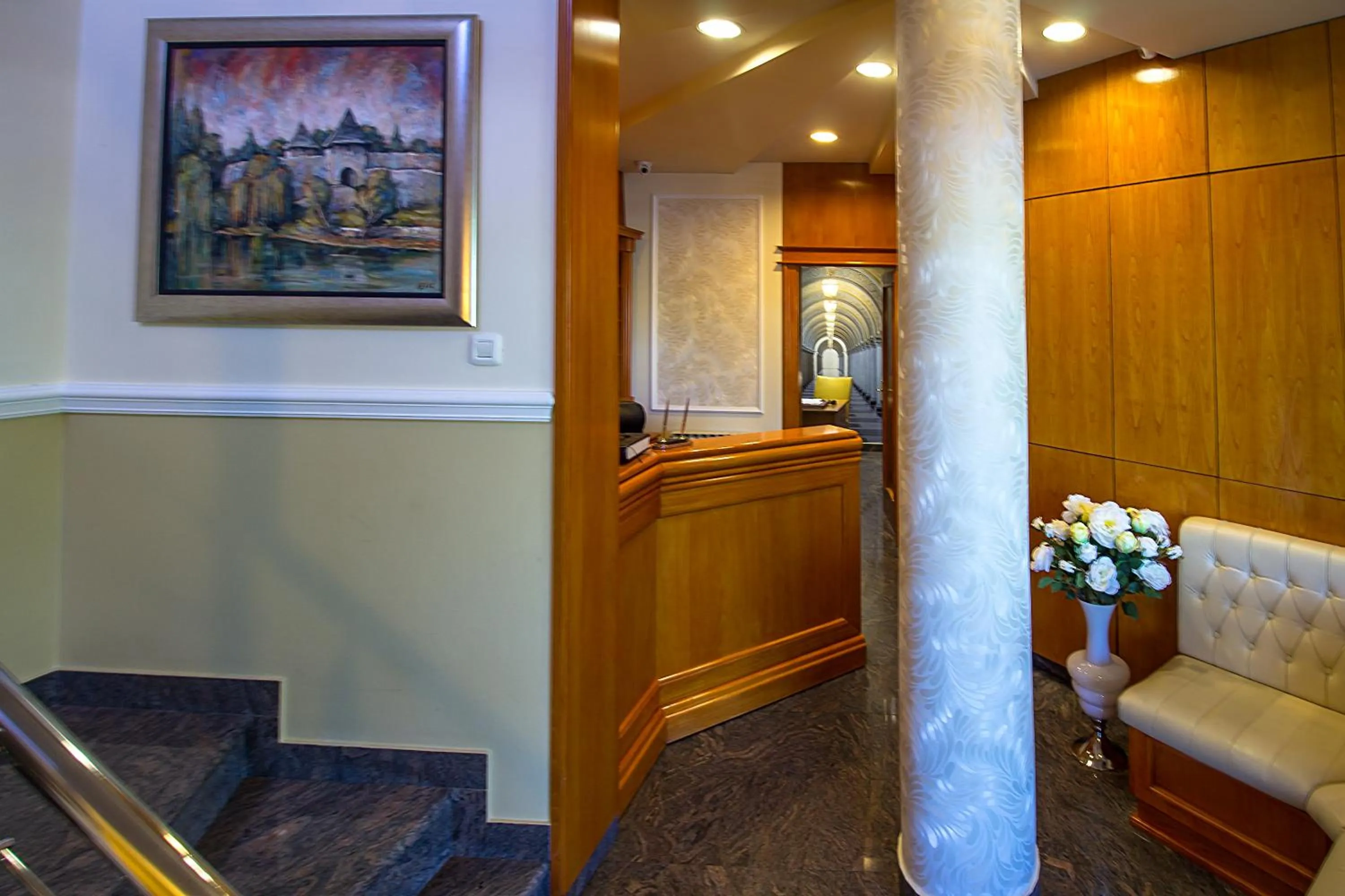 Lobby or reception in Hotel Cezar Banja Luka