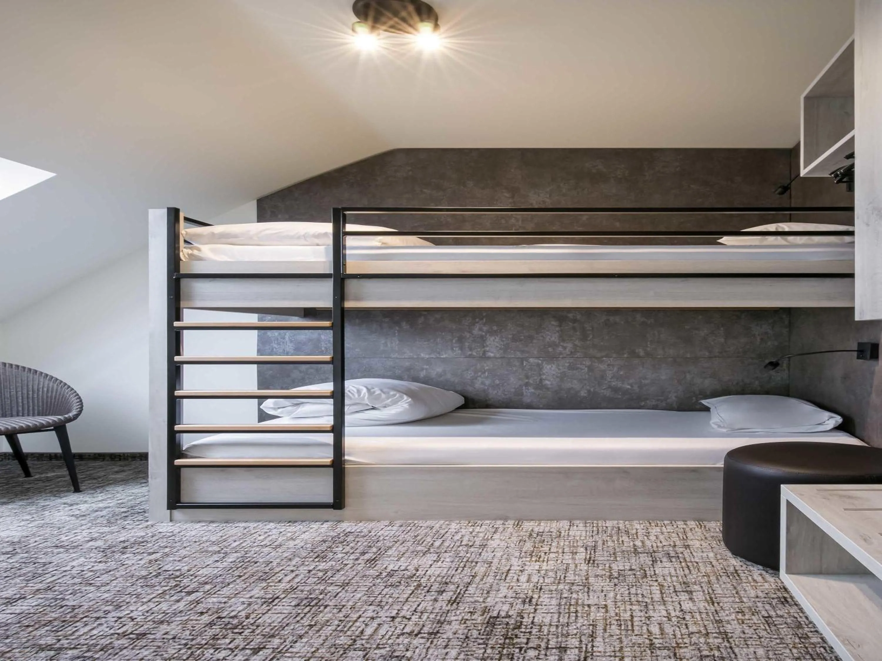 Bedroom, Bed in ibis Styles Zeebrugge