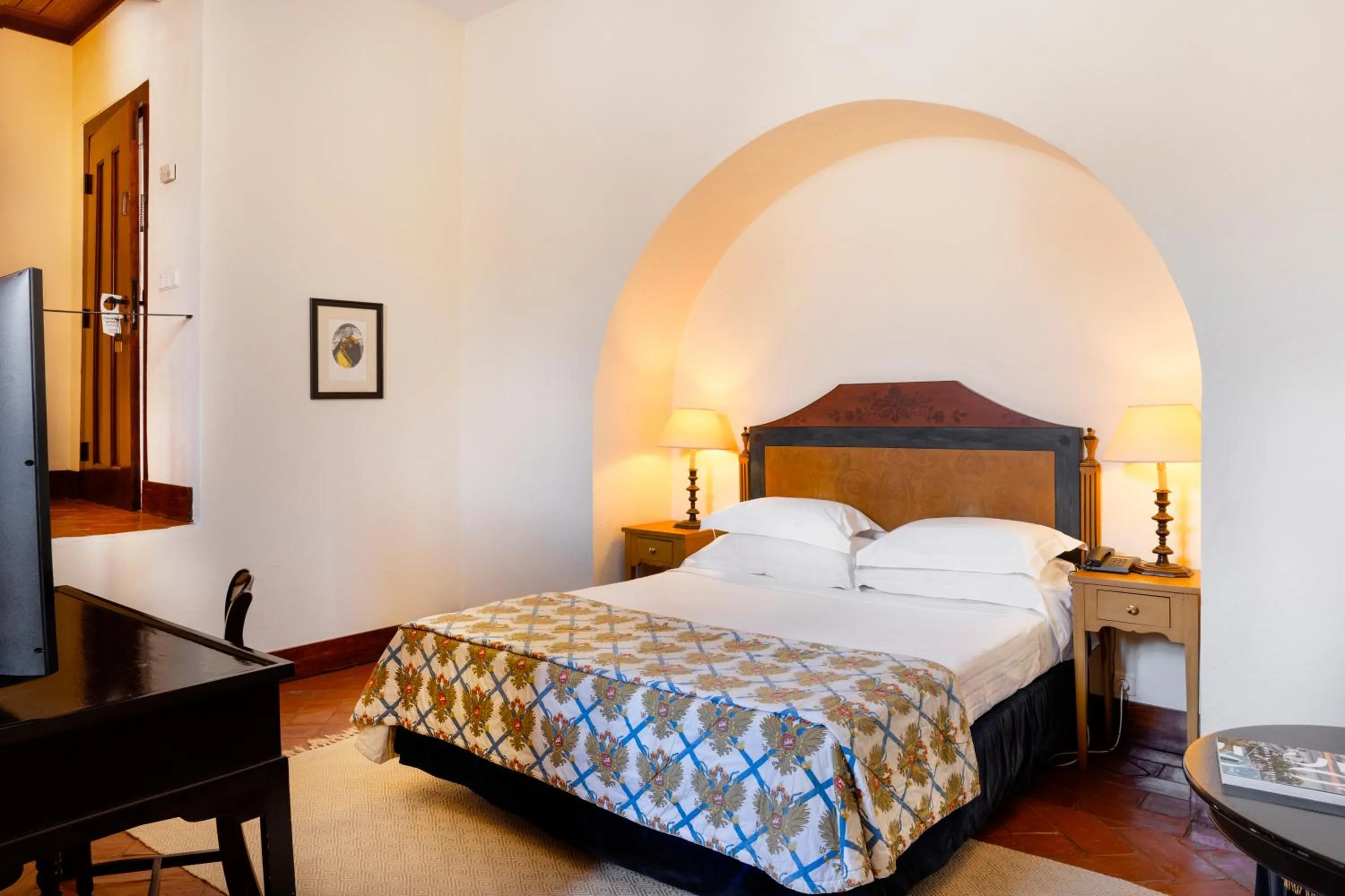 Bed in Pousada Convento de Vila Viçosa