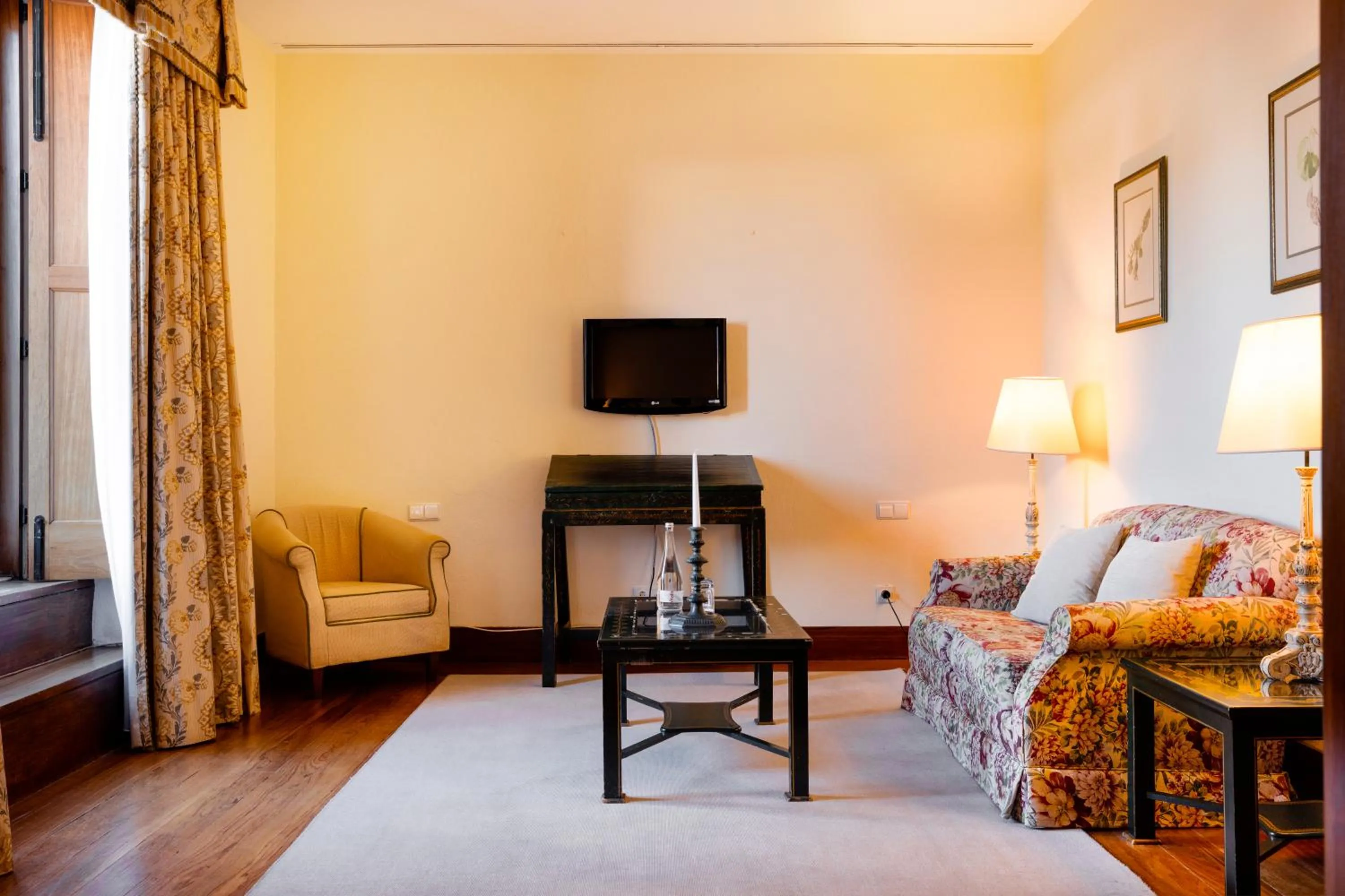 Living room in Pousada Convento de Vila Viçosa
