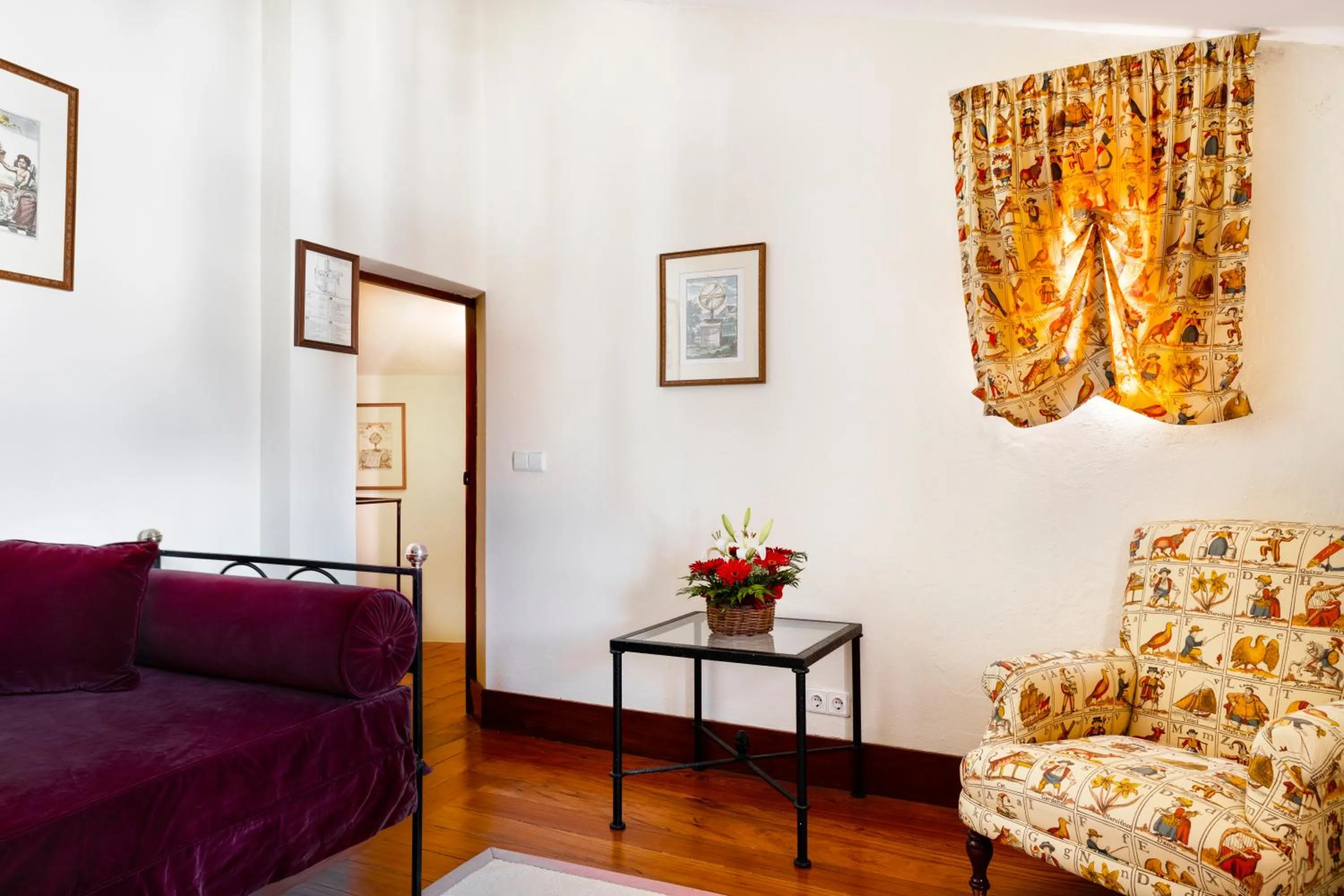 Living room in Pousada Convento de Vila Viçosa