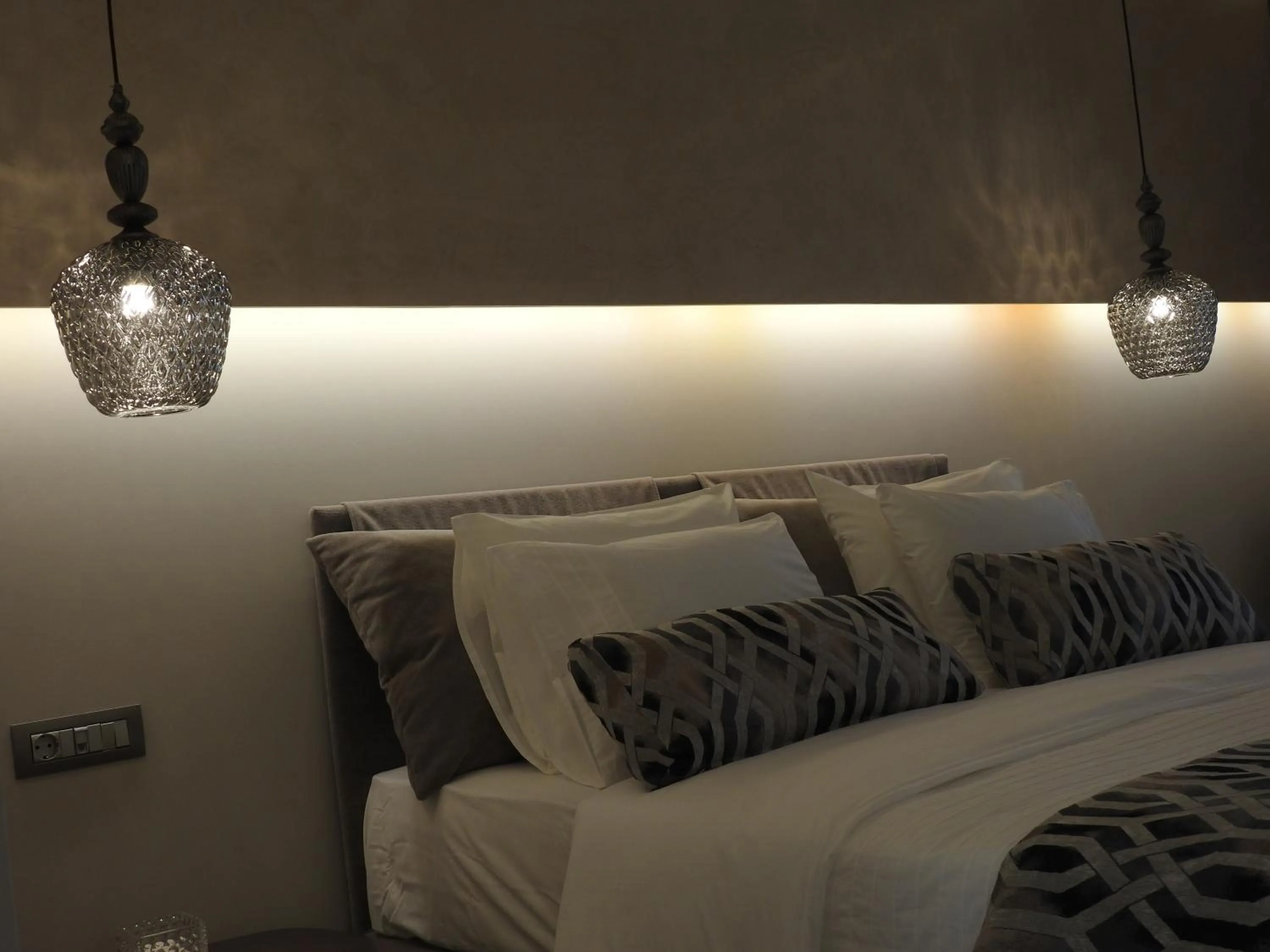 Bedroom, Bed in Nikos Ikies