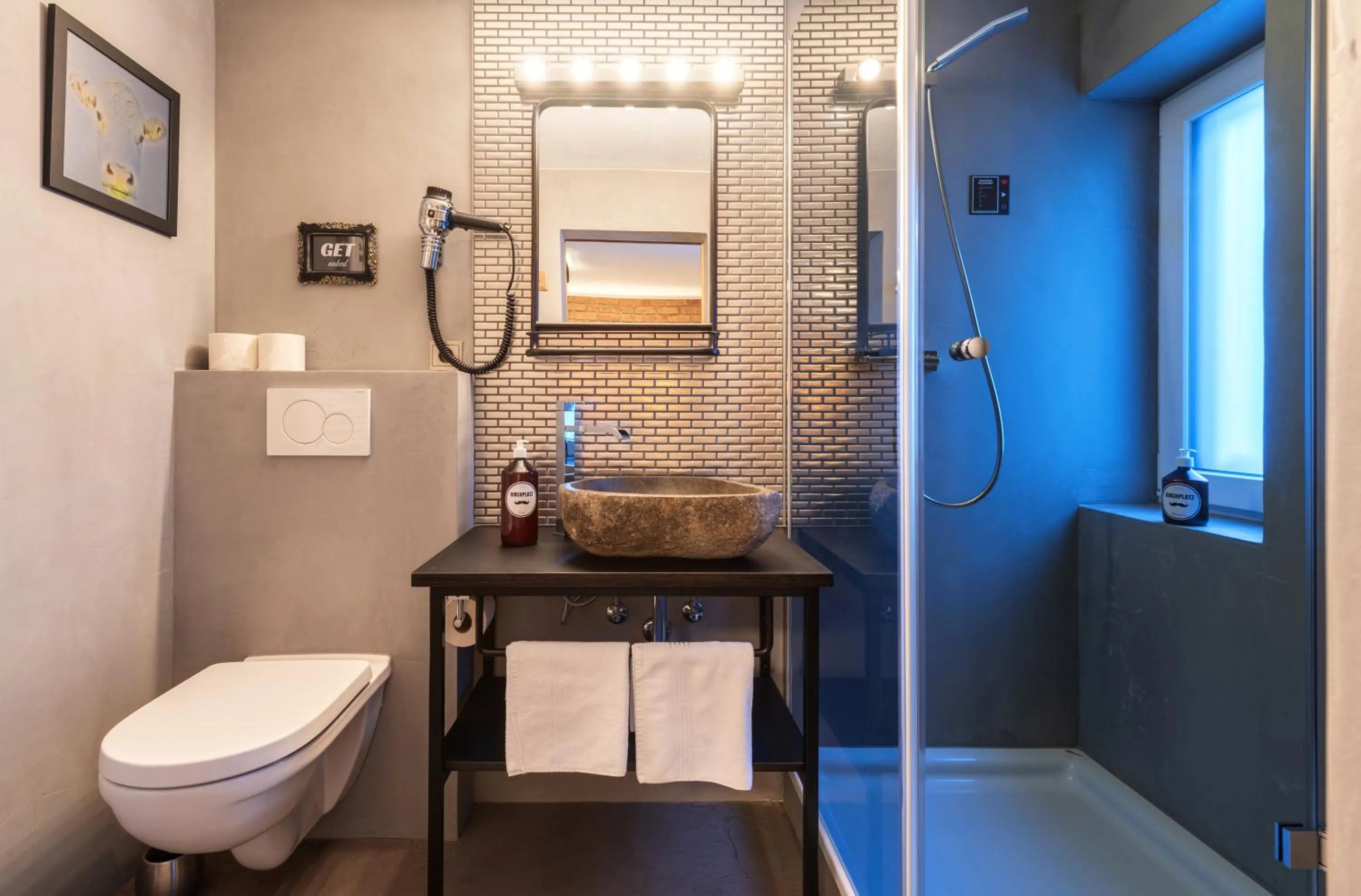 Bathroom in Hotel Pension Kirchplatz