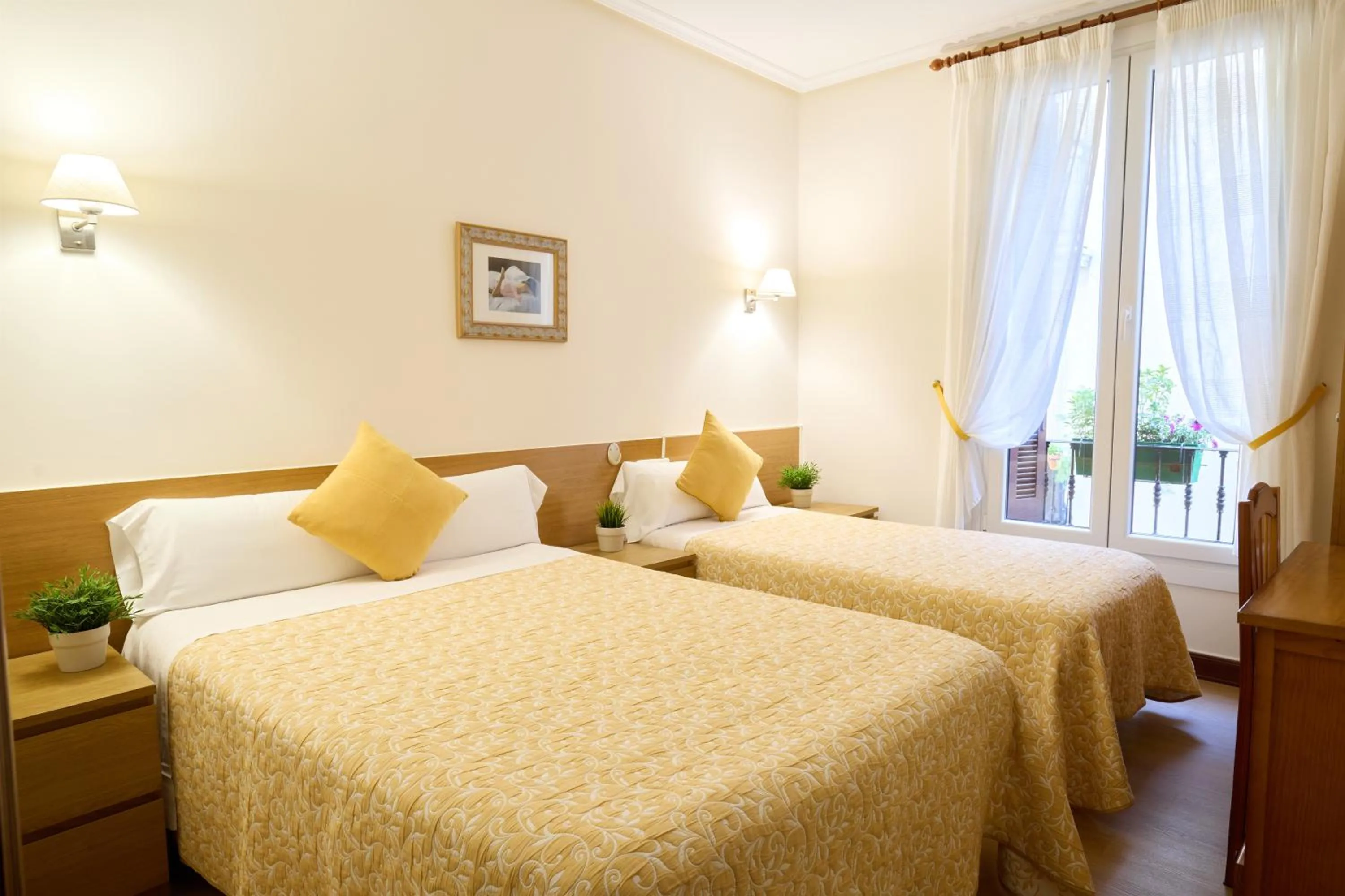 Bed in Pensión San Jerónimo