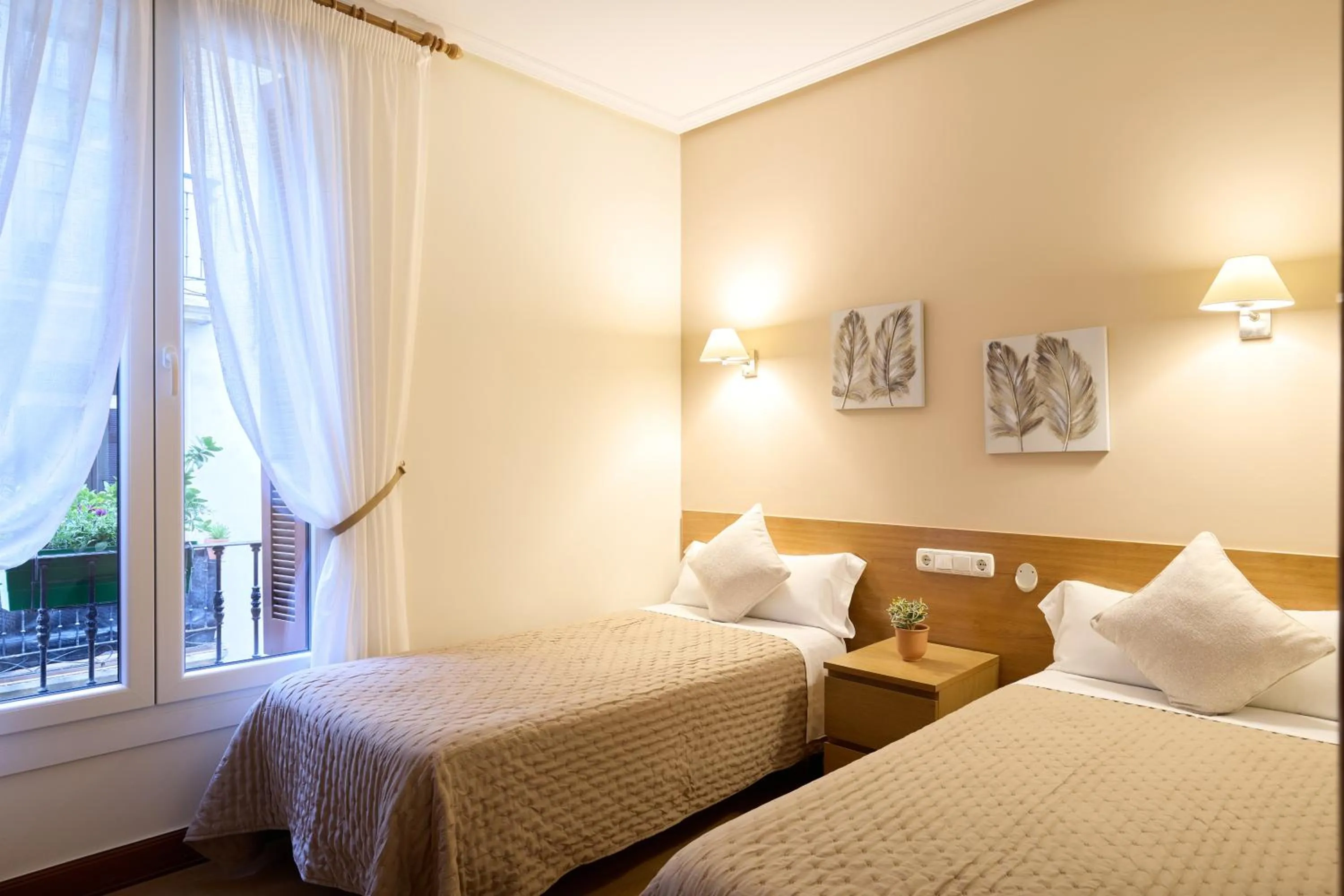 Bed in Pensión San Jerónimo
