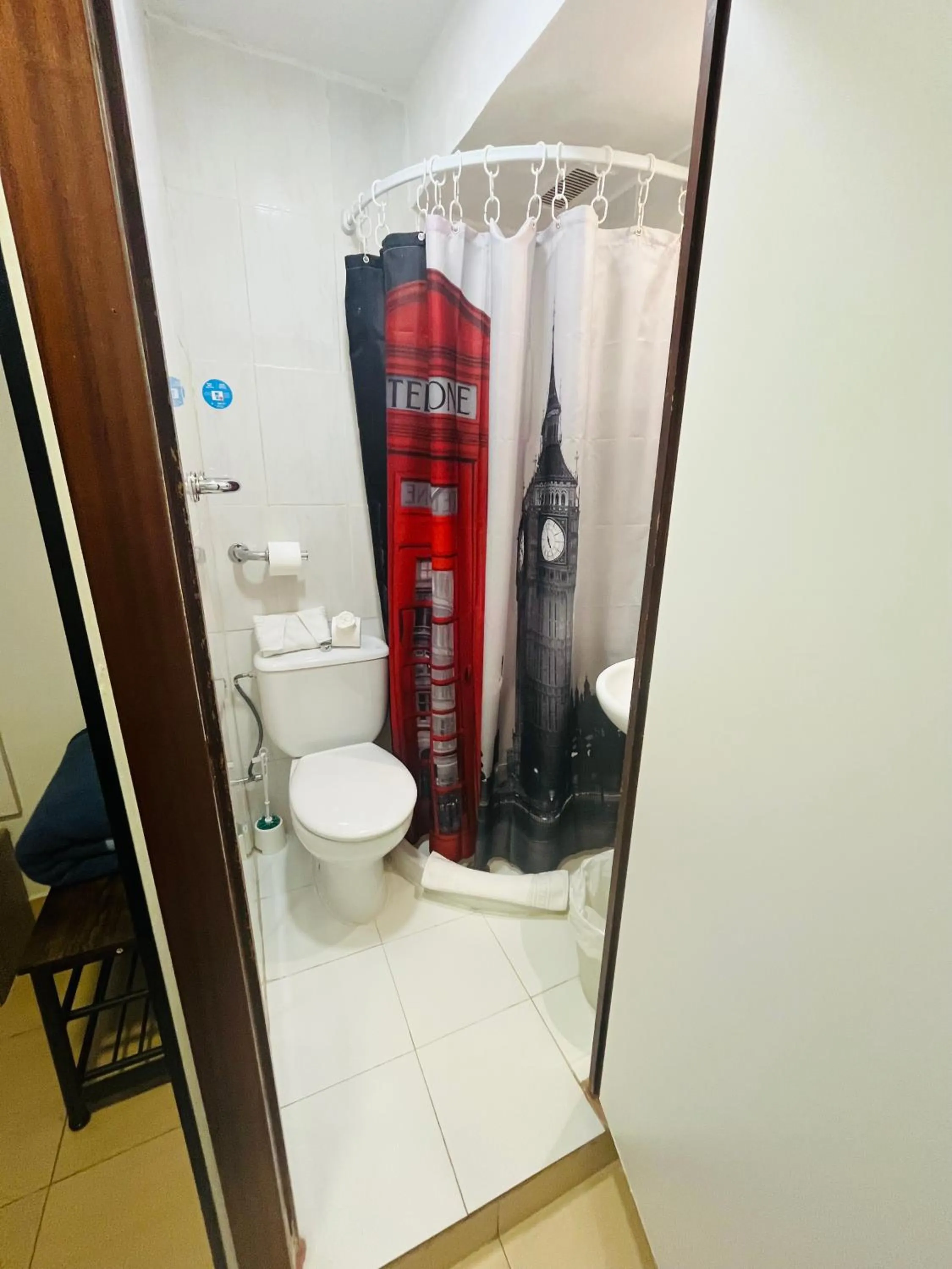 Bathroom in Hostal Las Vegas