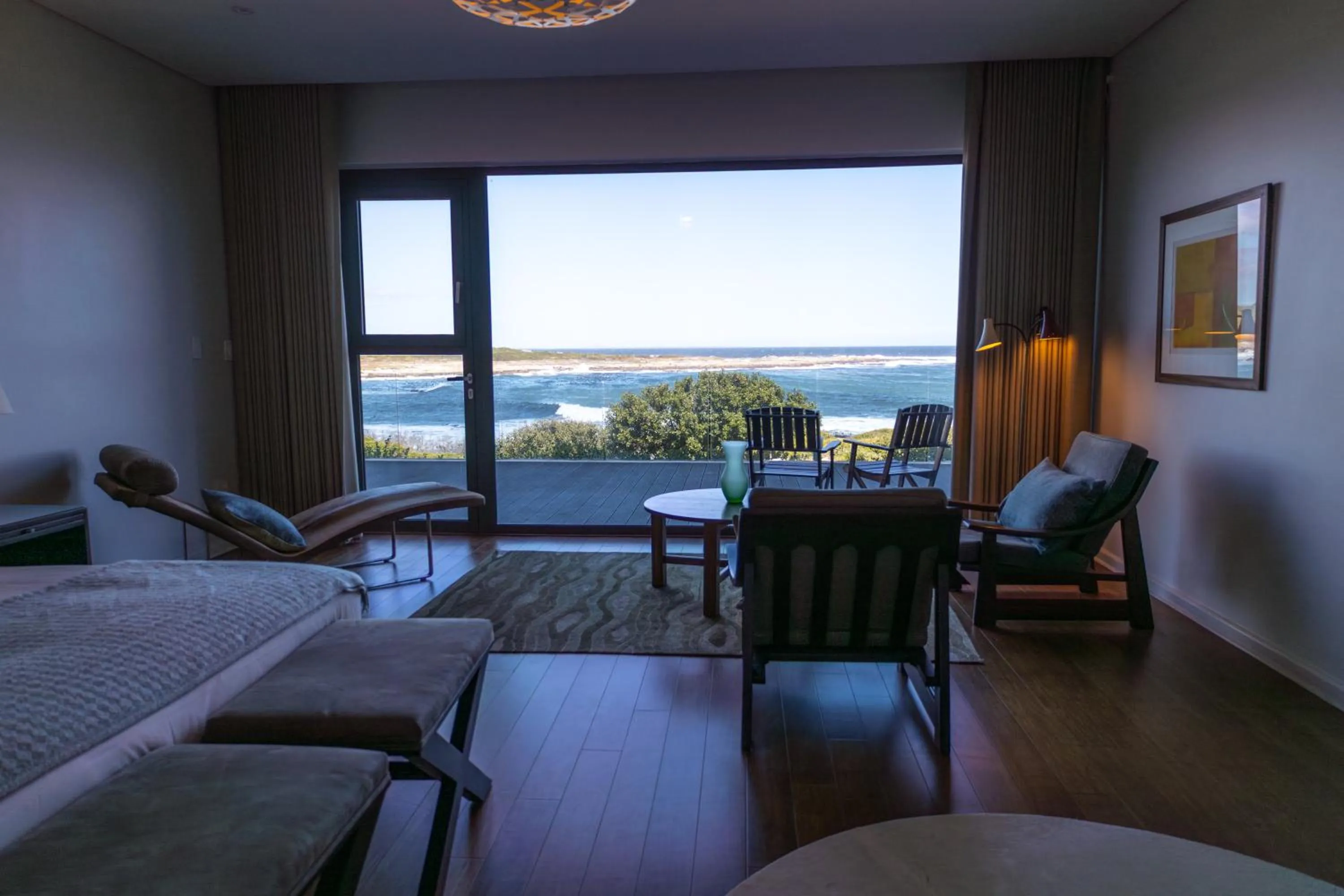 Sea view, Bed in Schulphoek Seafront House