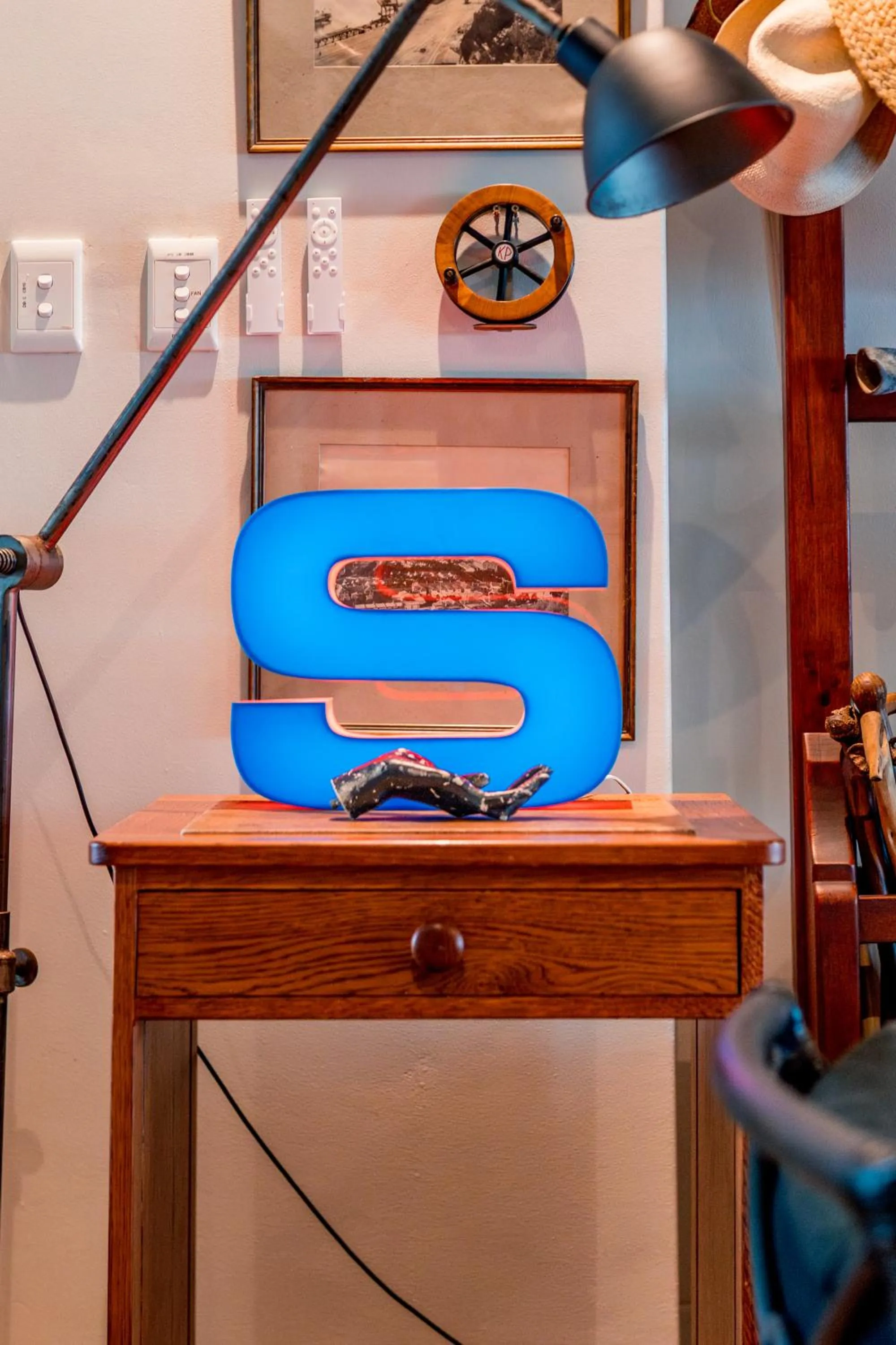 Decorative detail in Schulphoek Seafront House