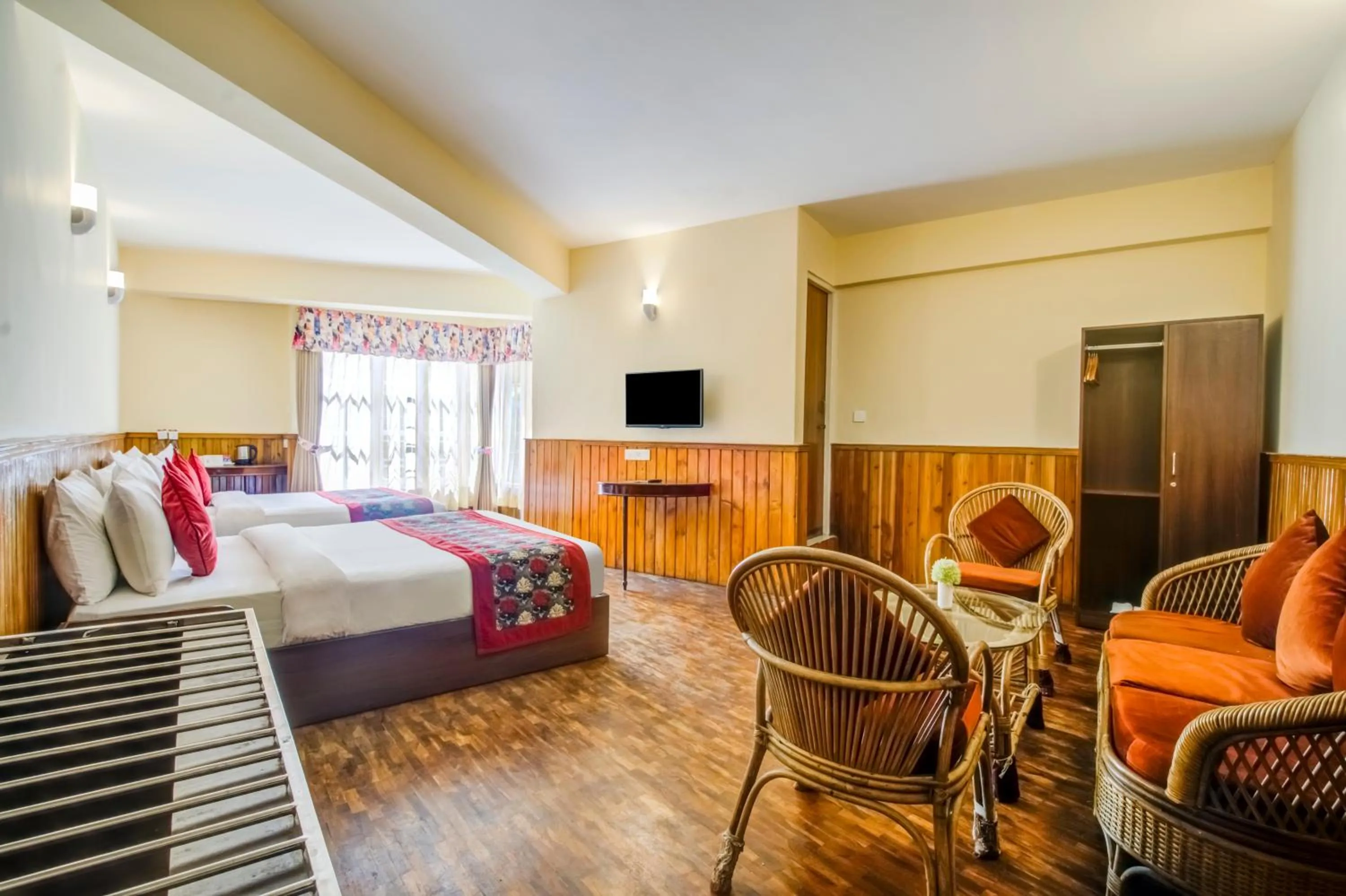 Bed in Summit Newa Regency