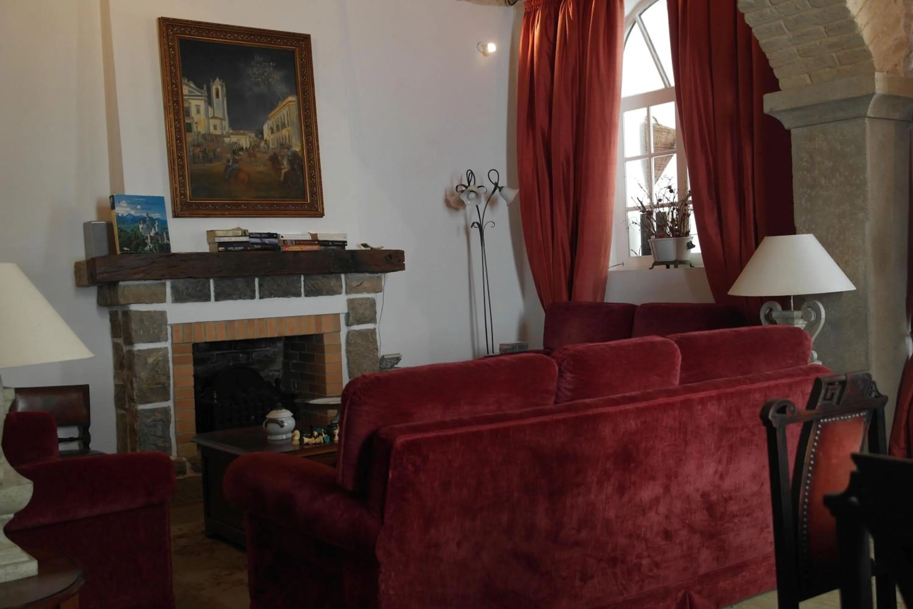 Living room in Casa de Estoi